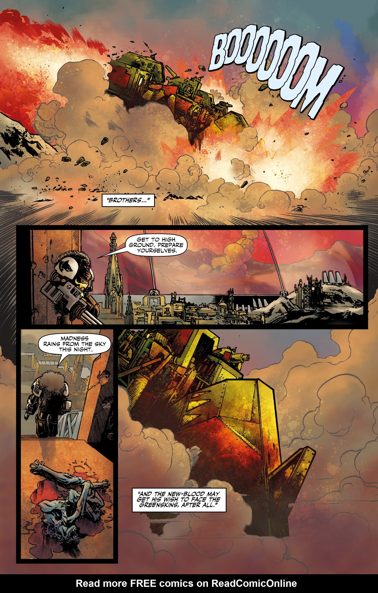 Read online Warhammer 40,000 Deathwatch comic -  Issue #1 - 22