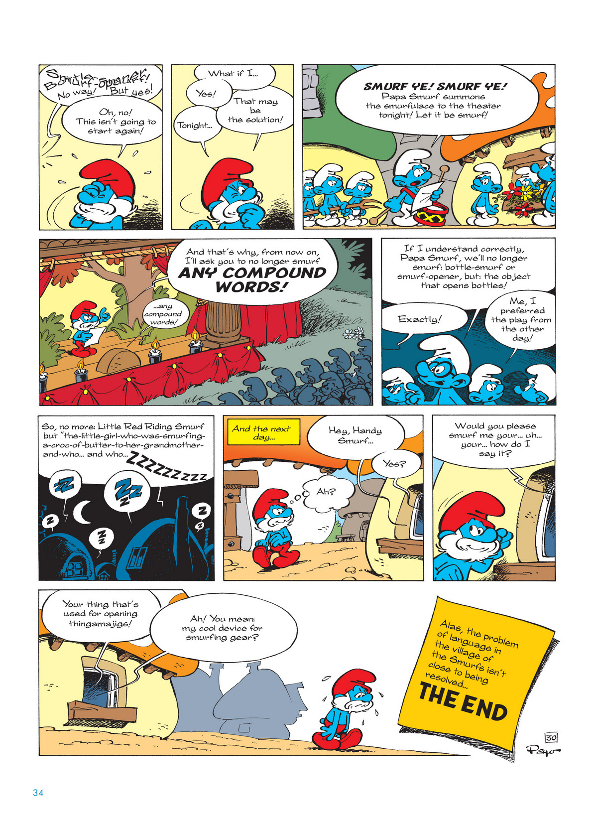 Read online The Smurfs comic -  Issue #12 - 34