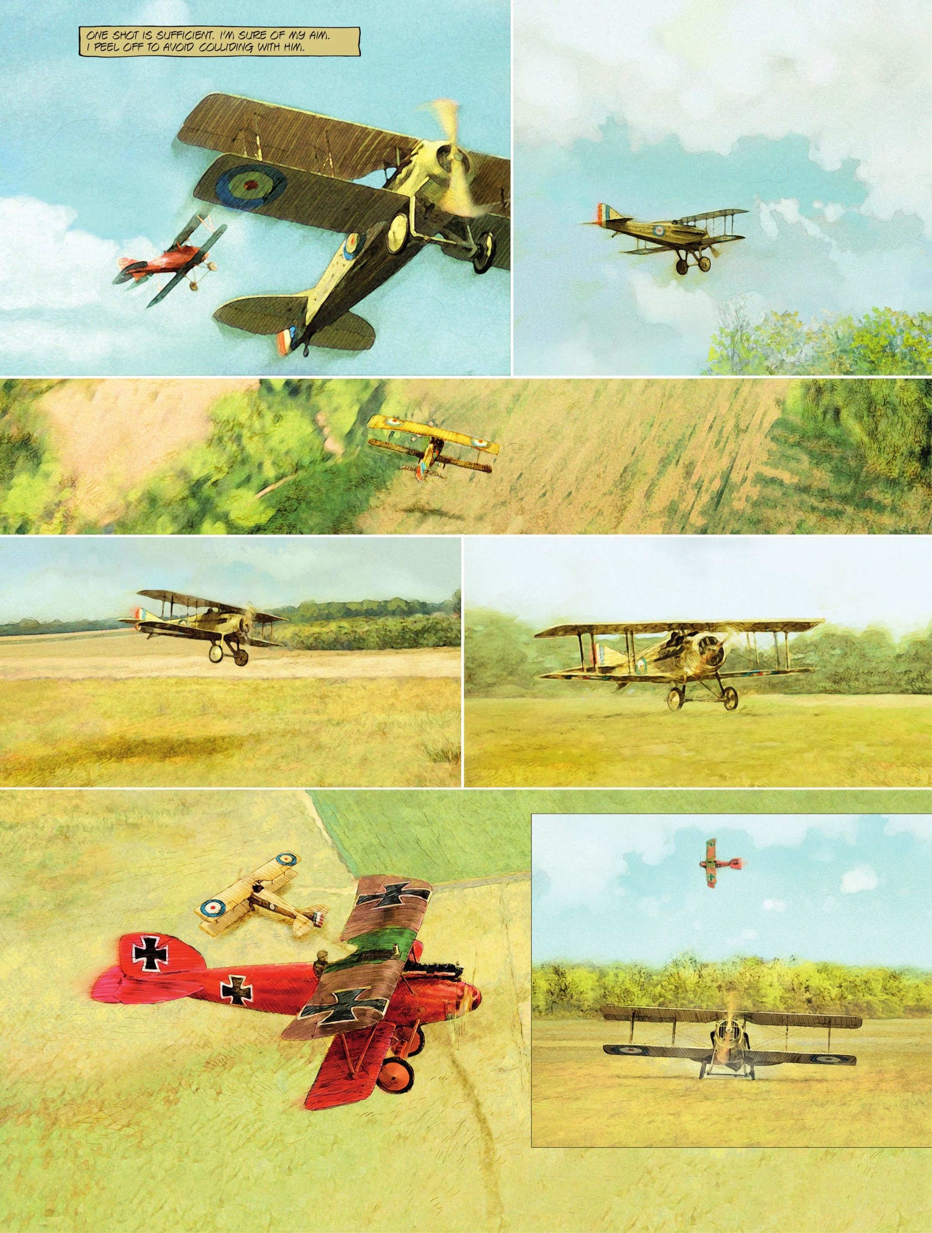 Read online Red Baron comic -  Issue #1 - 9