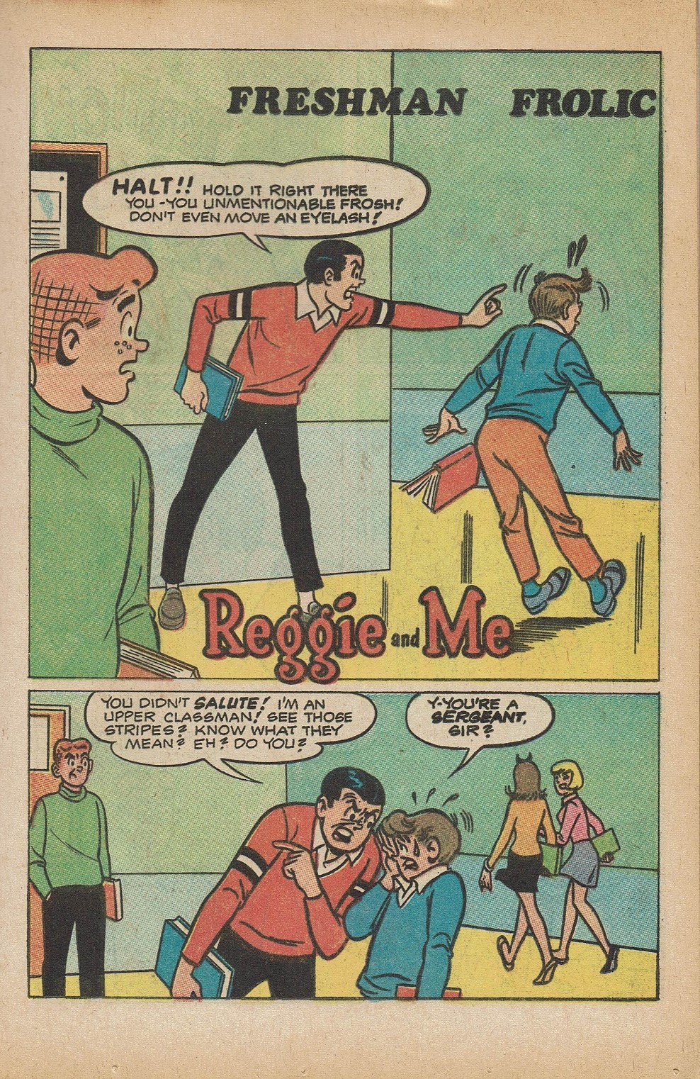 Read online Reggie and Me (1966) comic -  Issue #36 - 13