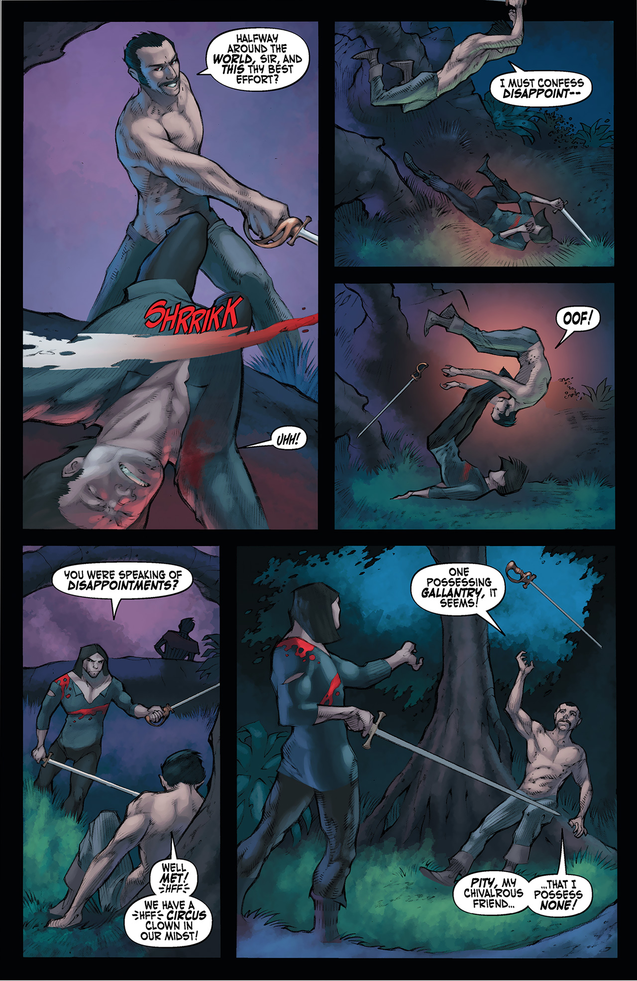 Read online Solomon Kane: Red Shadows comic -  Issue #4 - 17