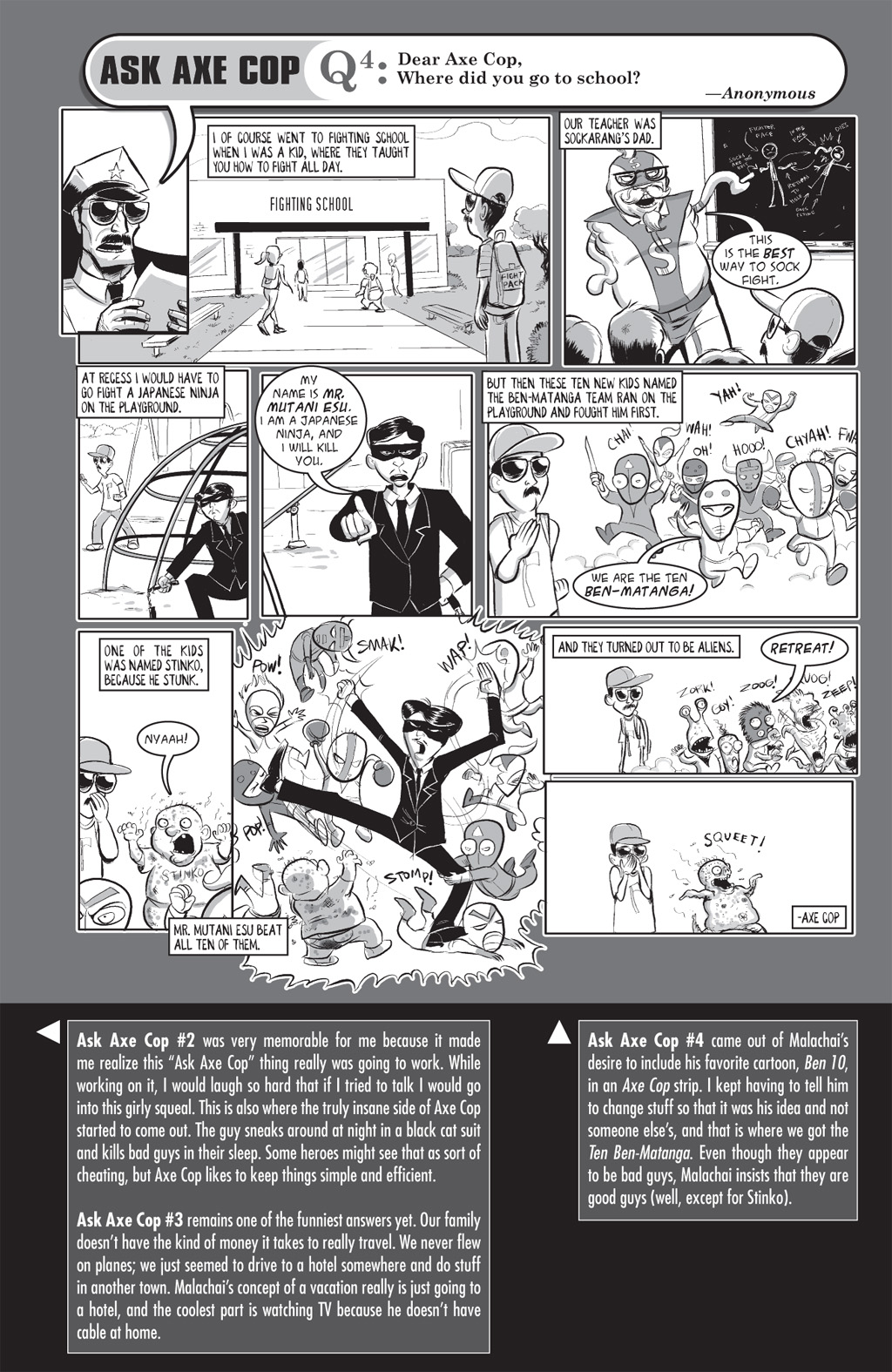 Read online Axe Cop comic -  Issue # TPB 1 - 21
