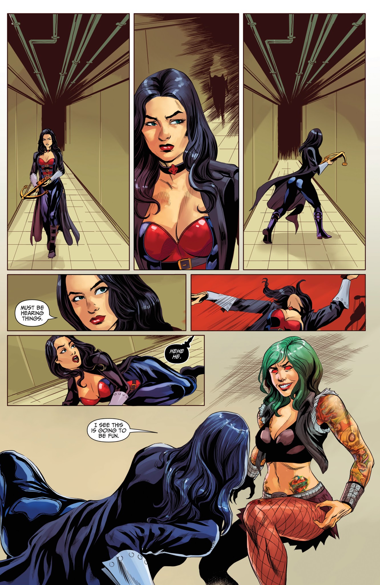 Read online Van Helsing vs. Robyn Hood comic -  Issue #4 - 14