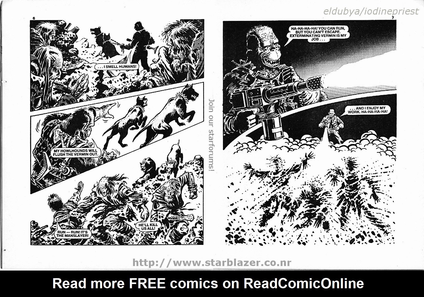 Read online Starblazer comic -  Issue #246 - 5