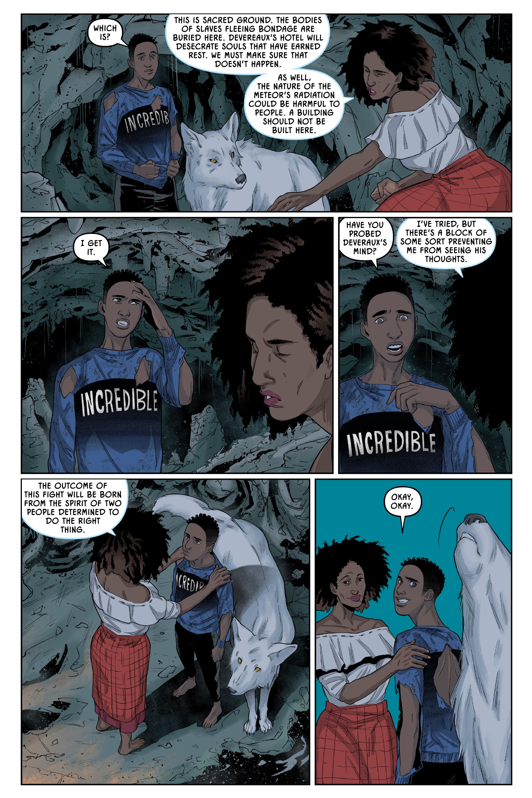 Read online Quincredible: The Hero Within comic -  Issue # TPB - 65