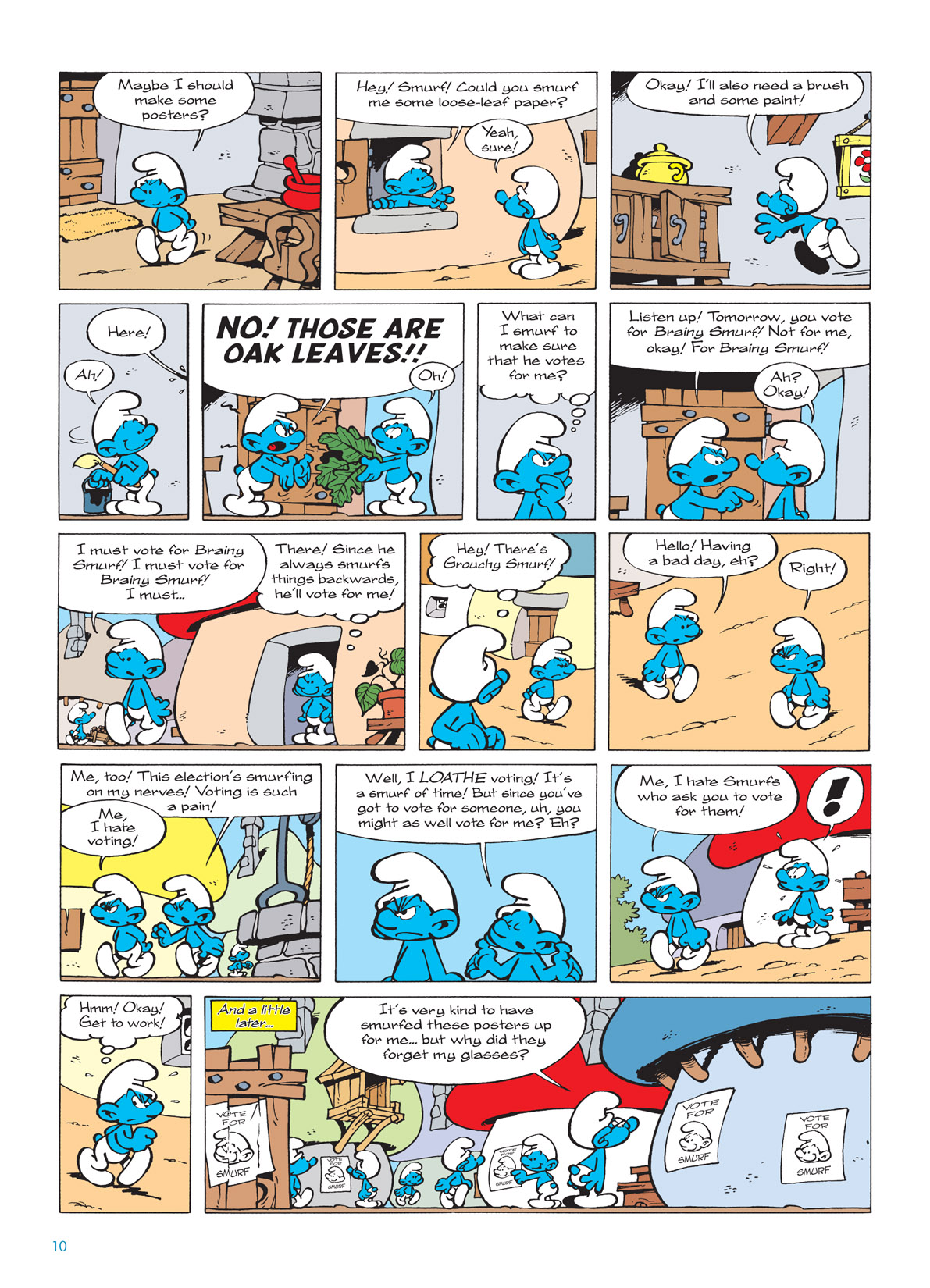 Read online The Smurfs comic -  Issue #3 - 10