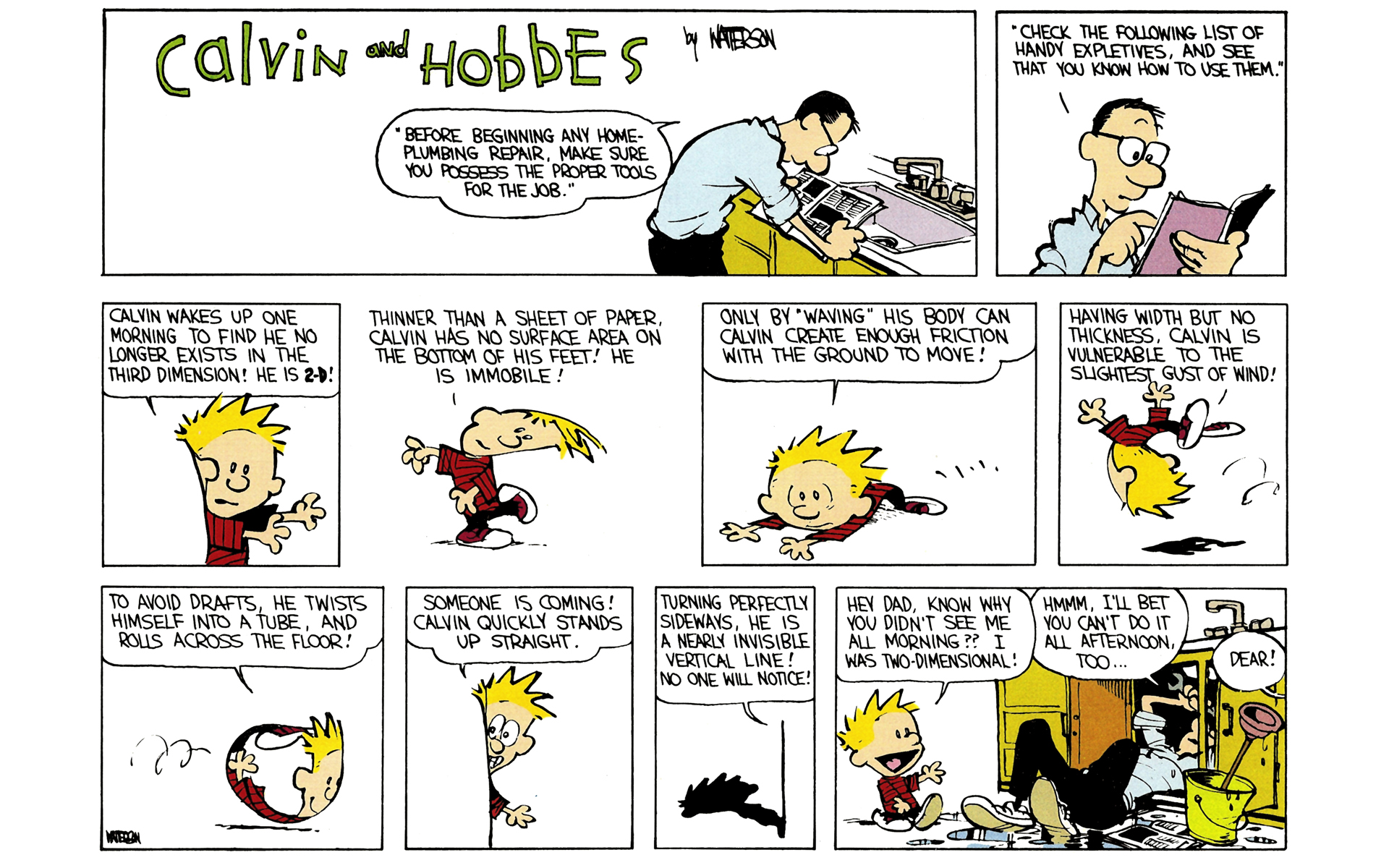 Read online Calvin and Hobbes comic -  Issue #3 - 10