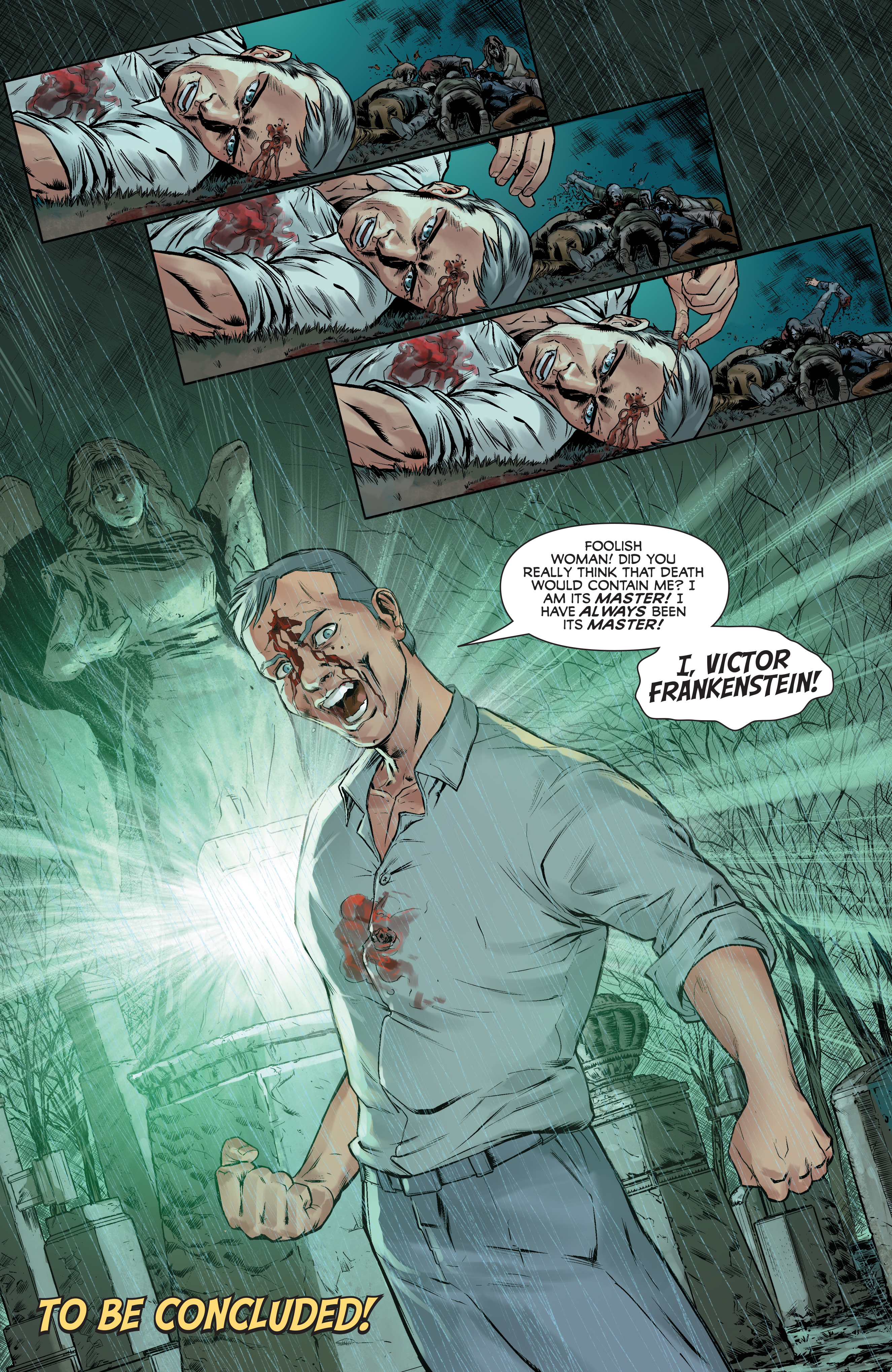 Read online Dean Koontz's Frankenstein: Storm Surge comic -  Issue #5 - 21
