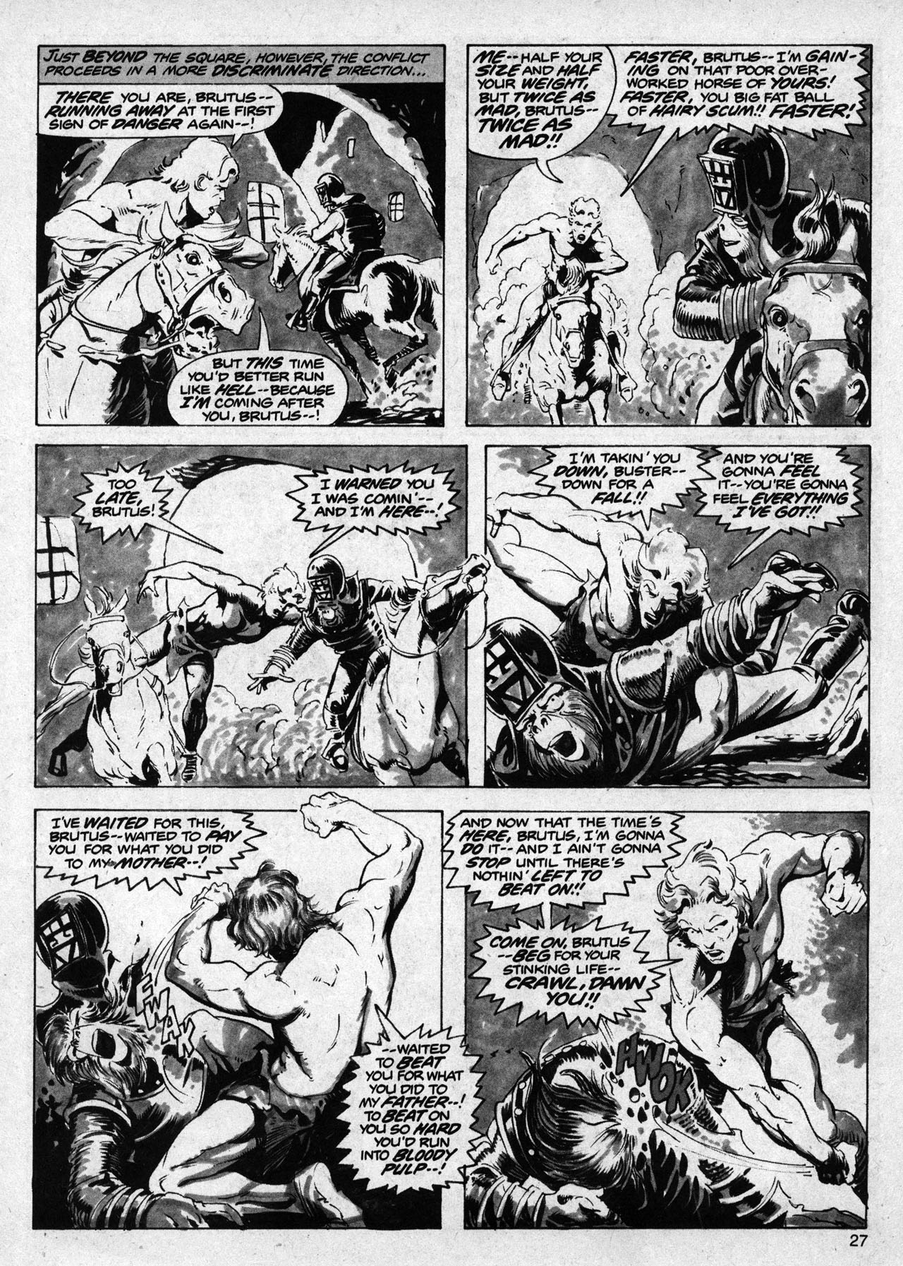 Read online Planet of the Apes comic -  Issue #11 - 27