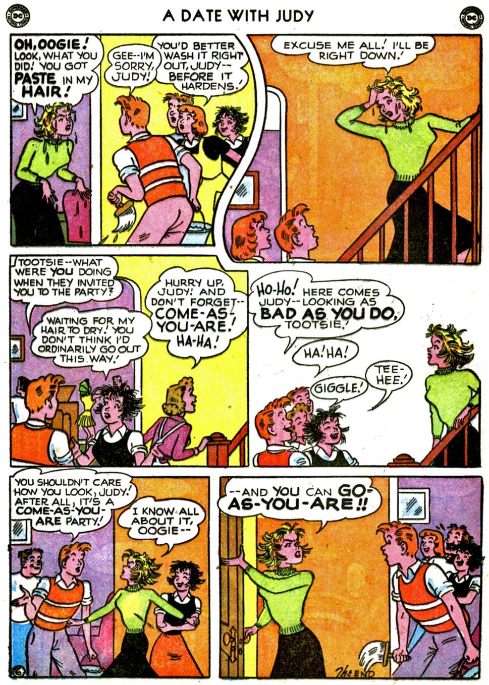 Read online A Date with Judy comic -  Issue #18 - 22