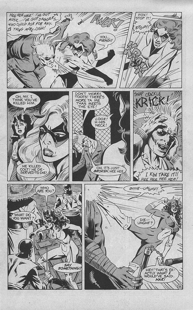 Read online Femforce in the House of Horror comic -  Issue # Full - 11