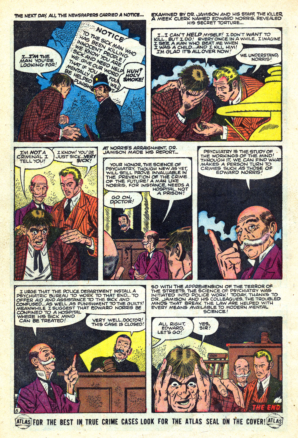 Read online Justice (1947) comic -  Issue #39 - 24