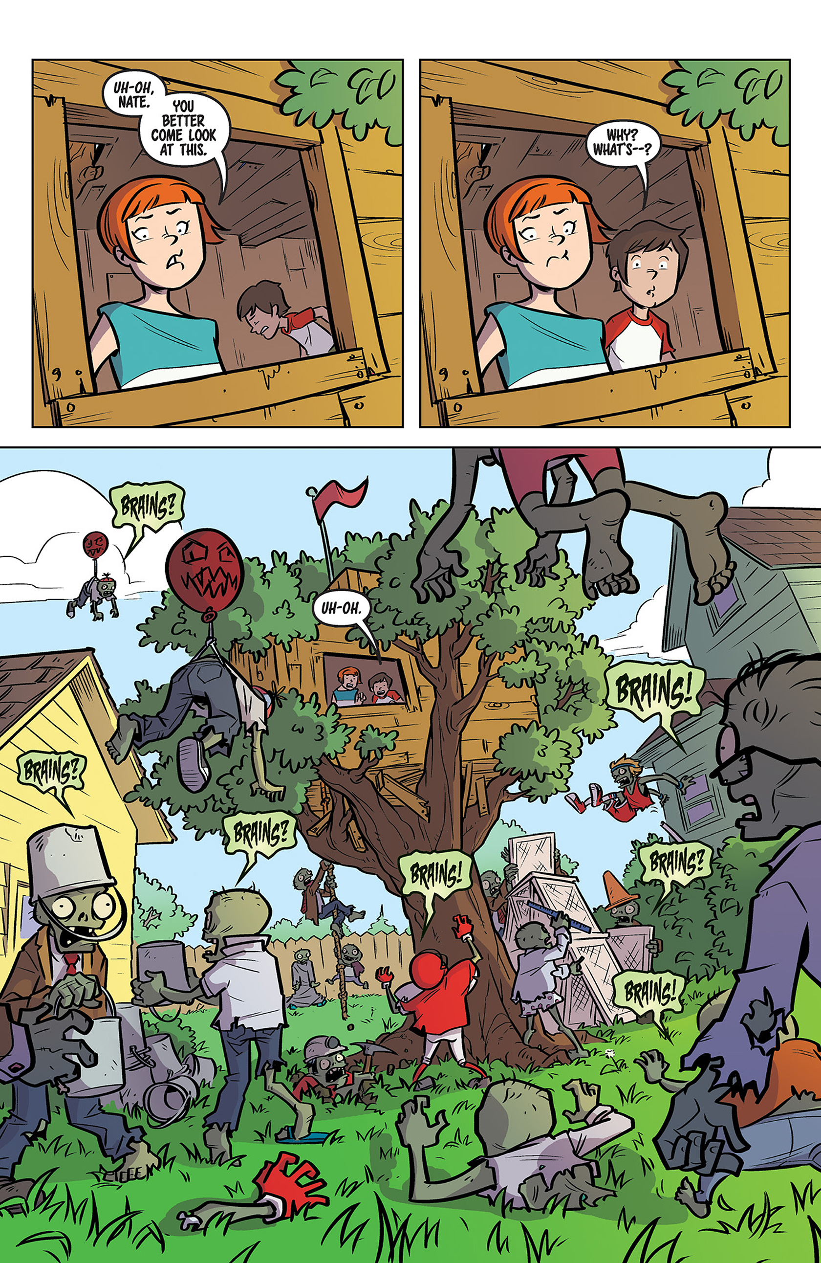 Read online Plants vs. Zombies: Lawnmageddon comic -  Issue #1 - 10