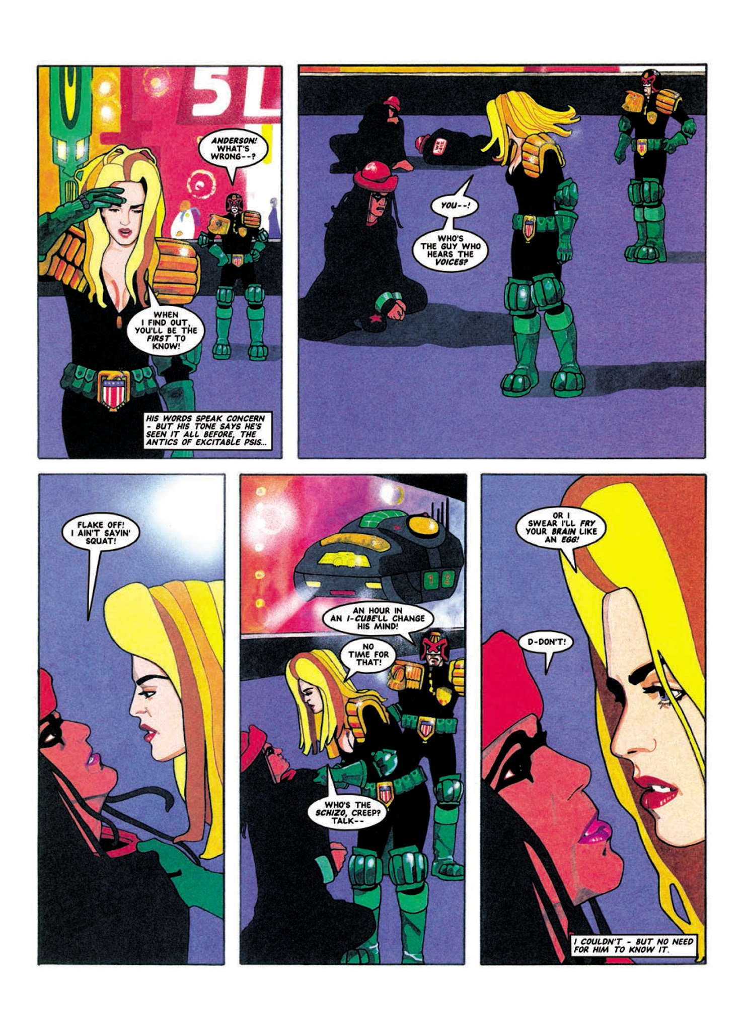Read online Judge Anderson: The Psi Files comic -  Issue # TPB 3 - 13