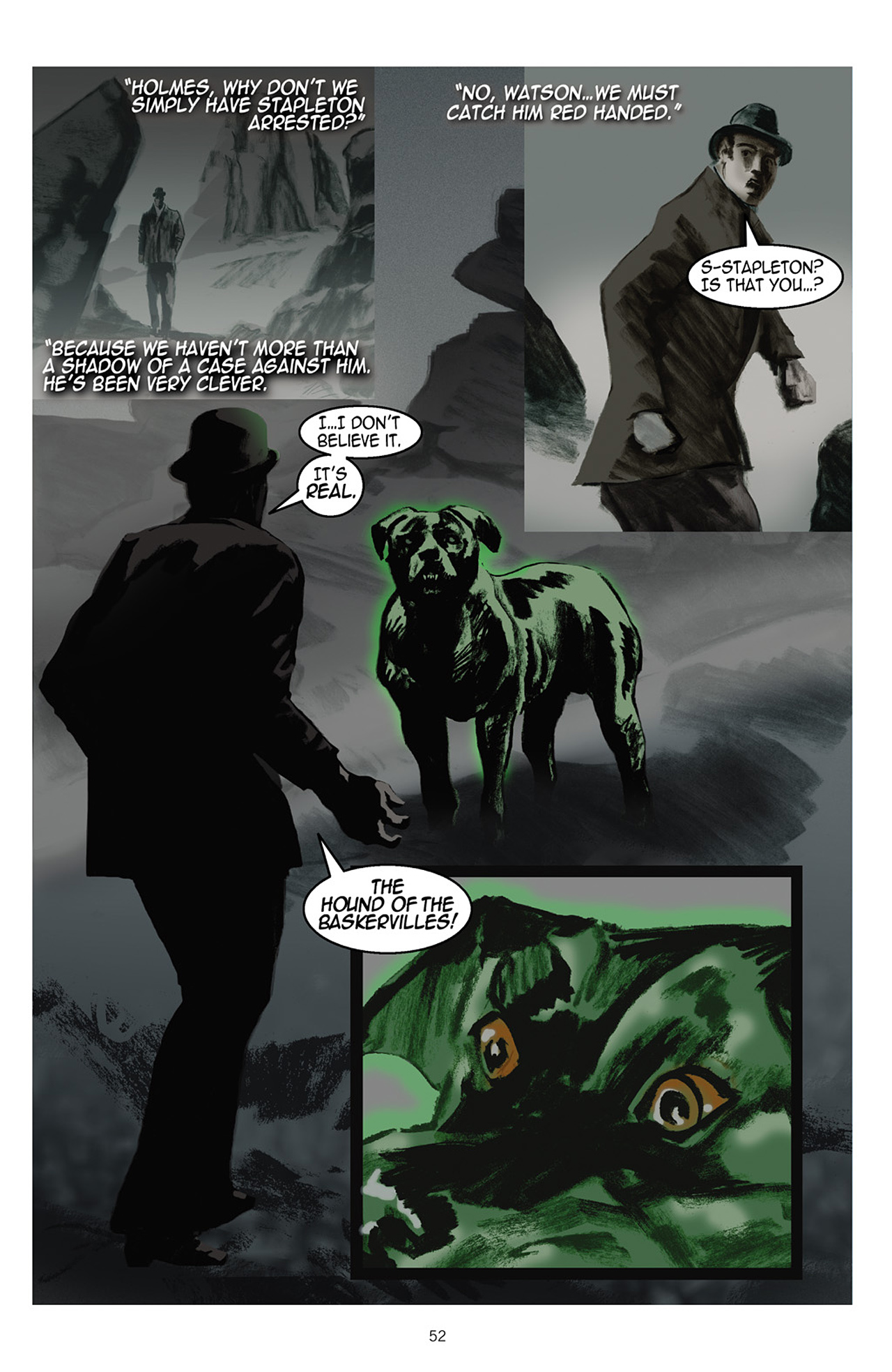 Read online The Hound of the Baskervilles comic -  Issue # TPB - 53