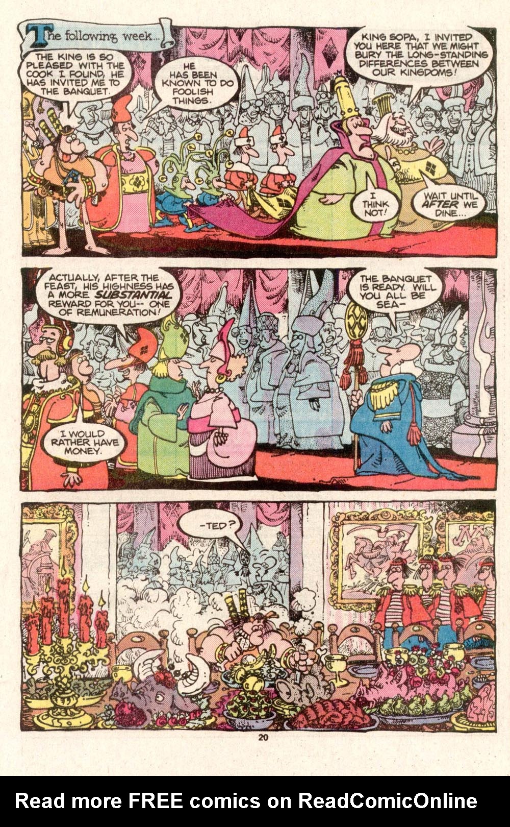 Read online Sergio Aragonés Groo the Wanderer comic -  Issue #28 - 18