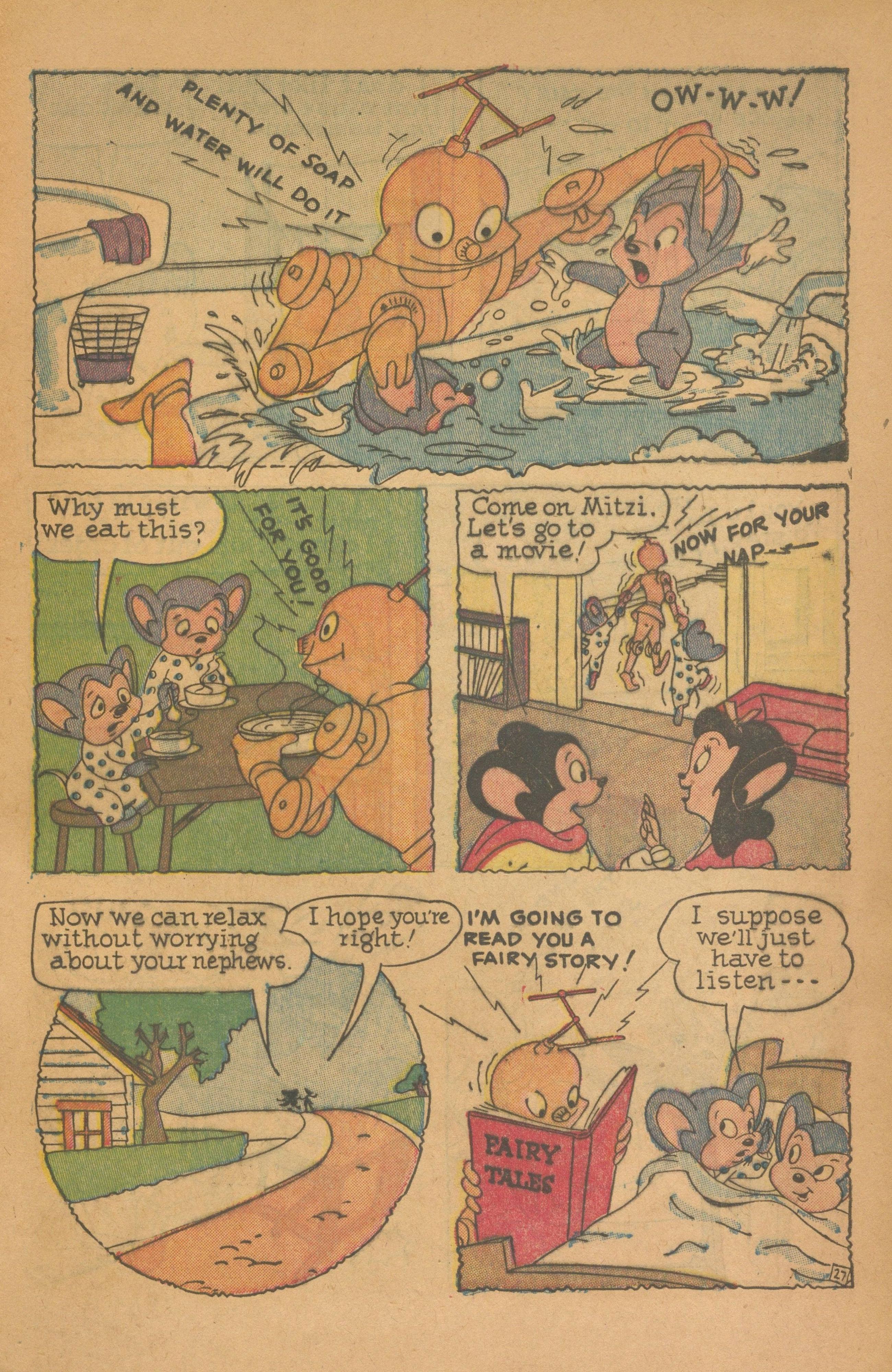 Read online Paul Terry's Mighty Mouse Comics comic -  Issue #70 - 29