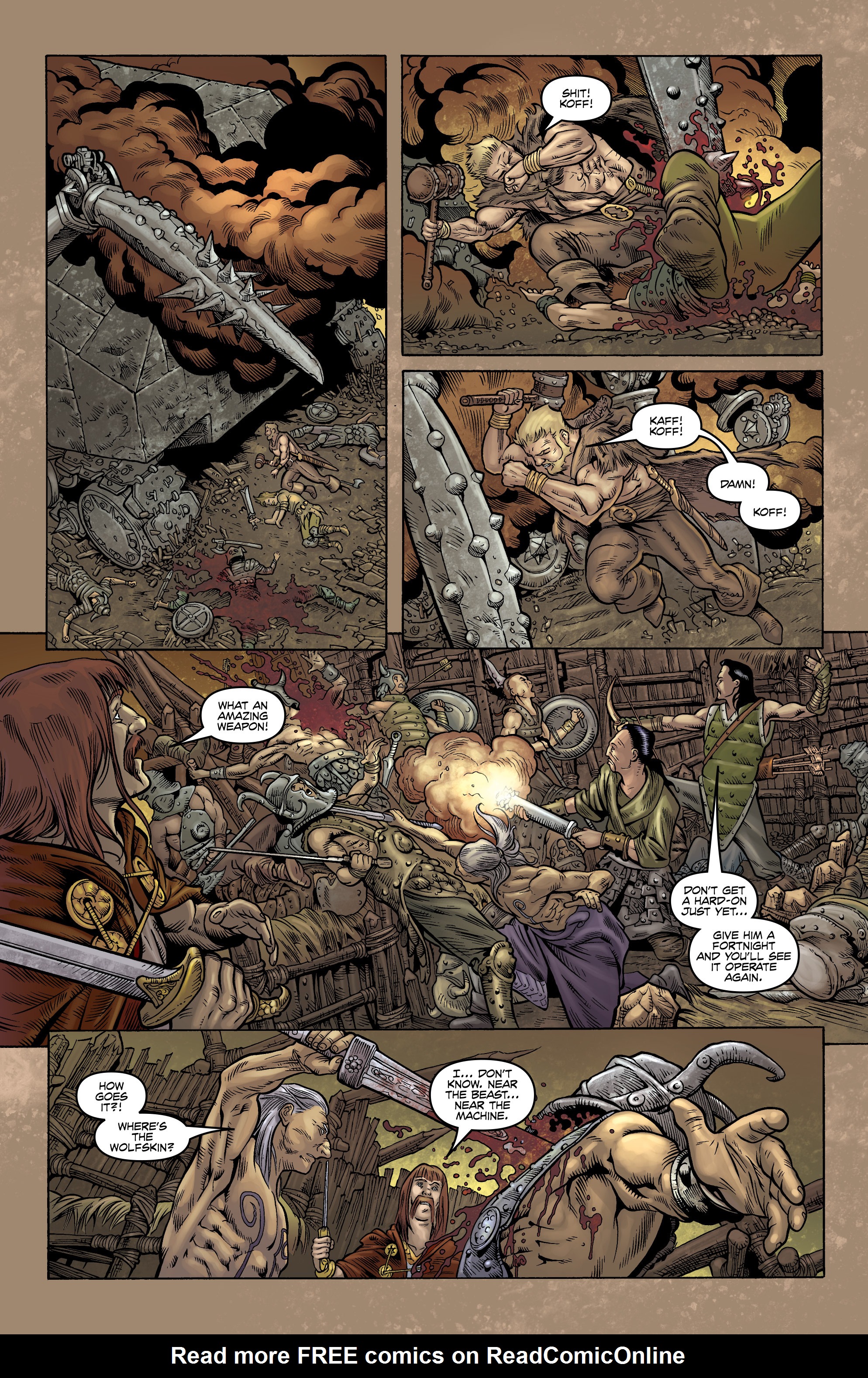 Read online Wolfskin: Hundredth Dream comic -  Issue #3 - 13