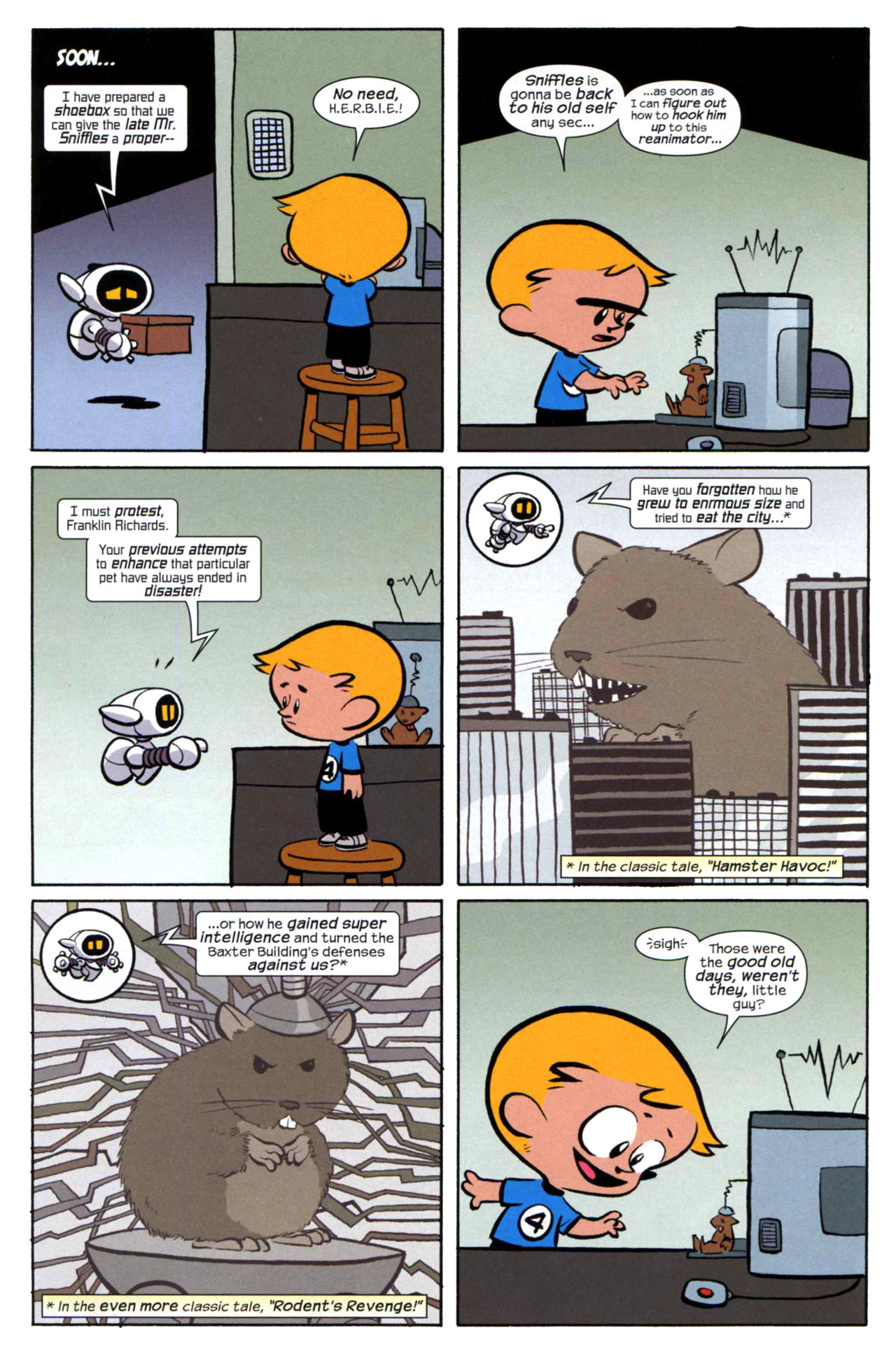 Read online Franklin Richards: Summer Smackdown! comic -  Issue # Full - 14