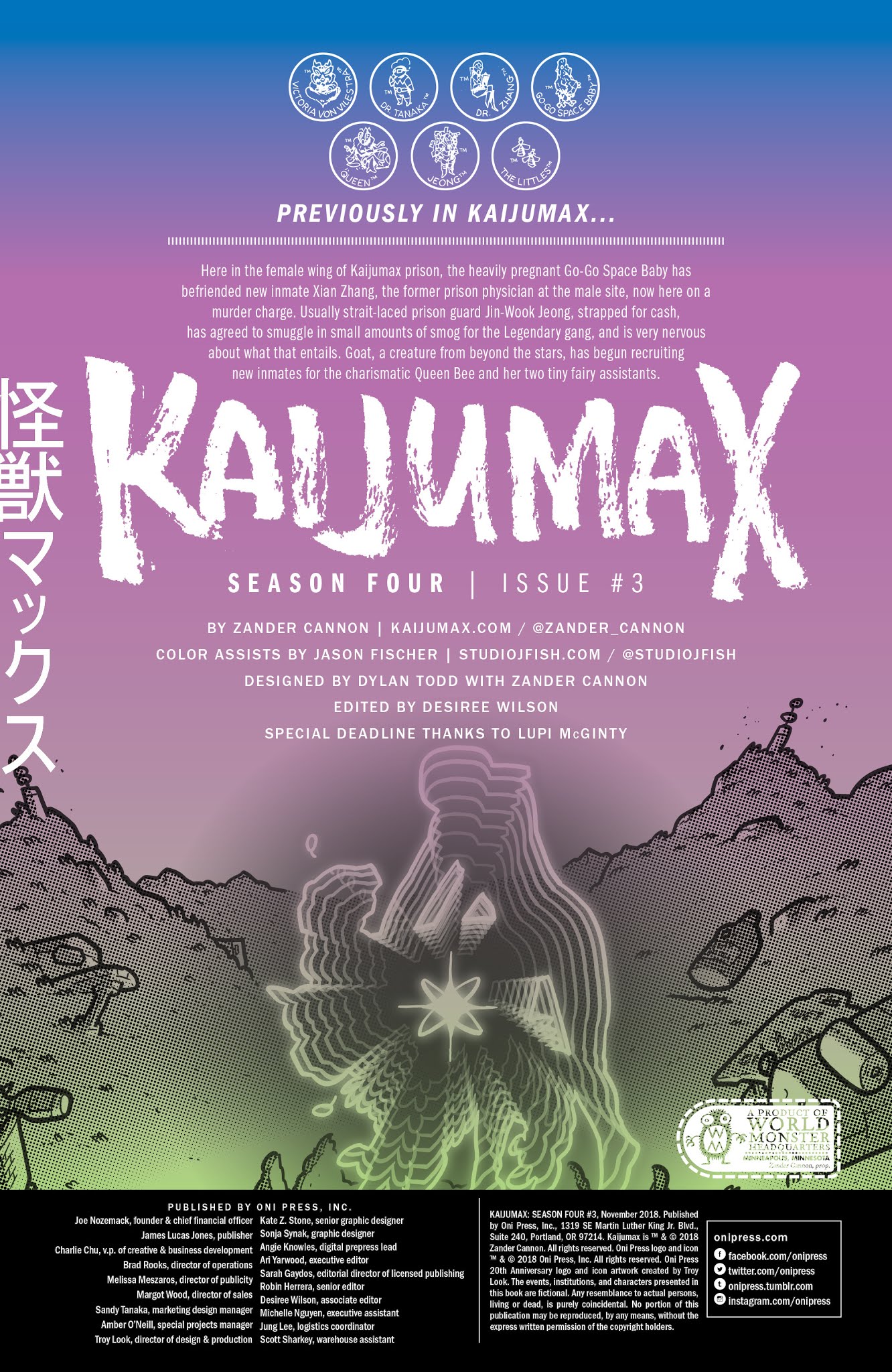Read online Kaijumax: Season Four comic -  Issue #3 - 2