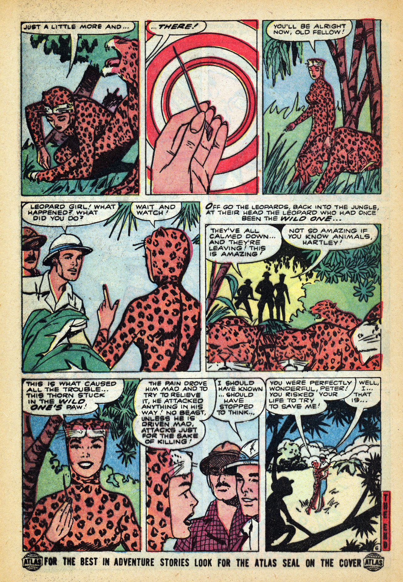 Read online Jungle Action (1954) comic -  Issue #5 - 32