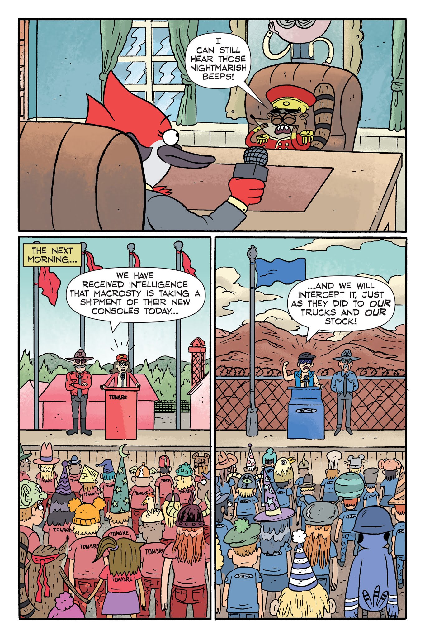 Read online Regular Show: A Clash of Consoles comic -  Issue # TPB (Part 1) - 93