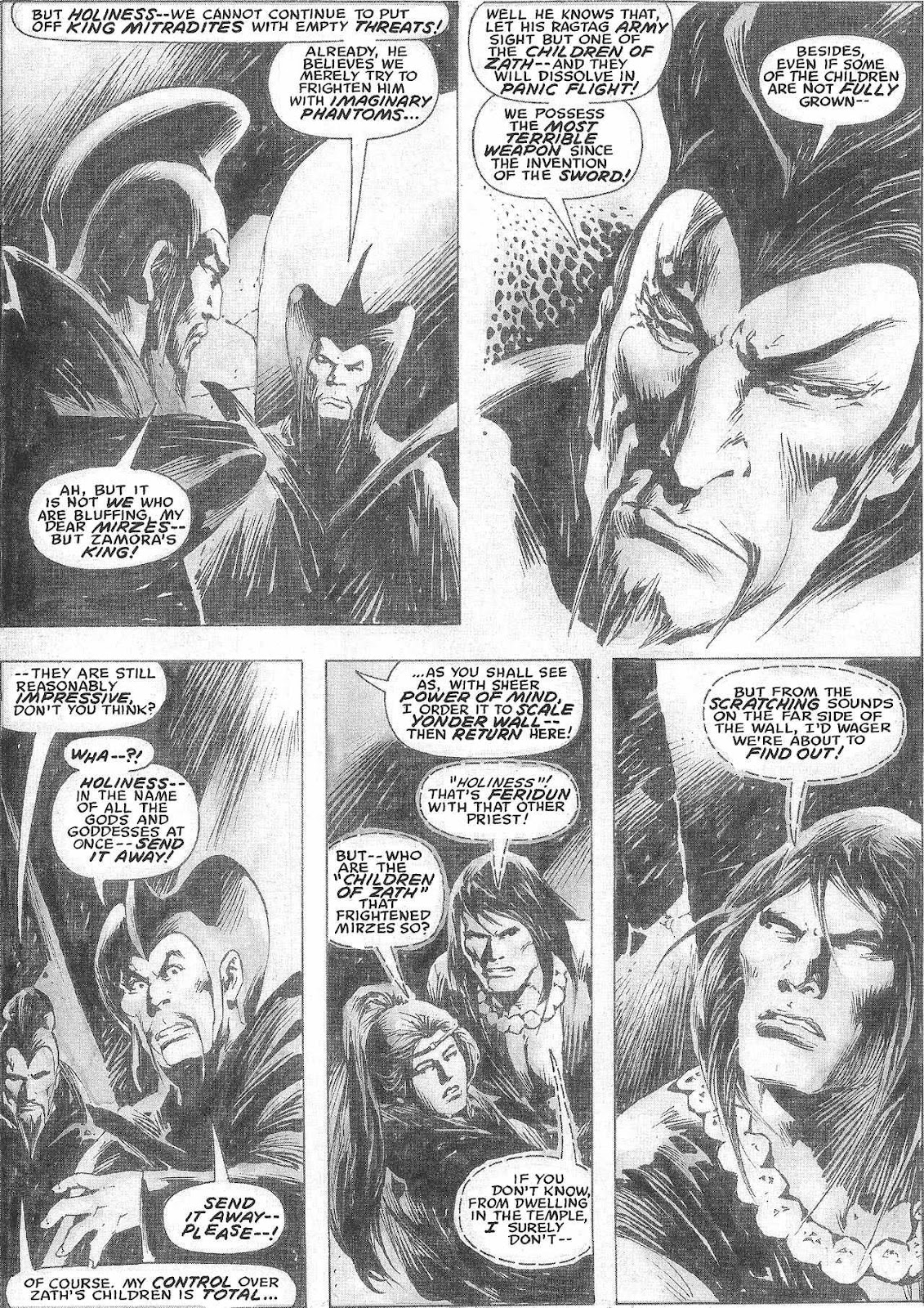 The Savage Sword Of Conan issue 209 - Page 36