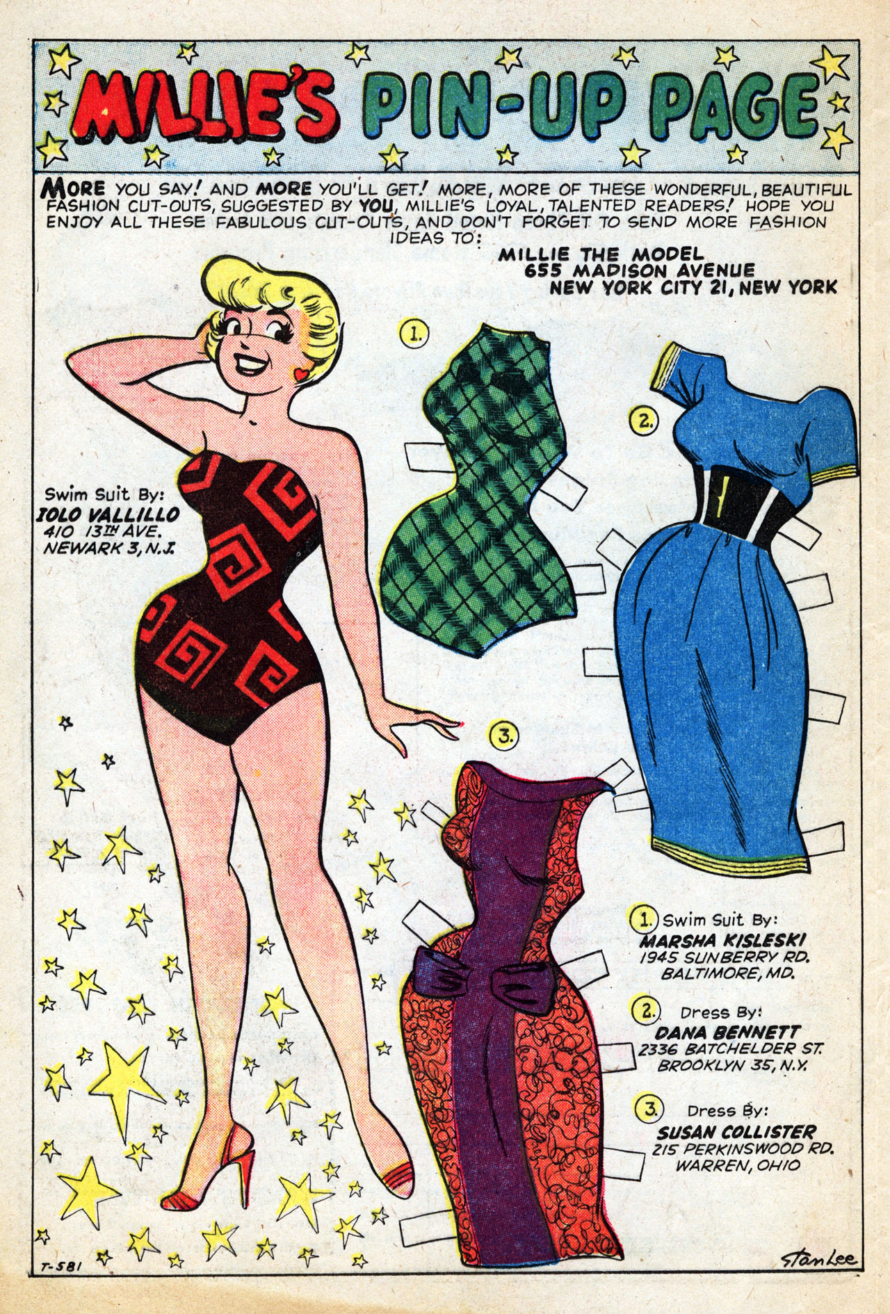 Read online Millie the Model comic -  Issue #95 - 16