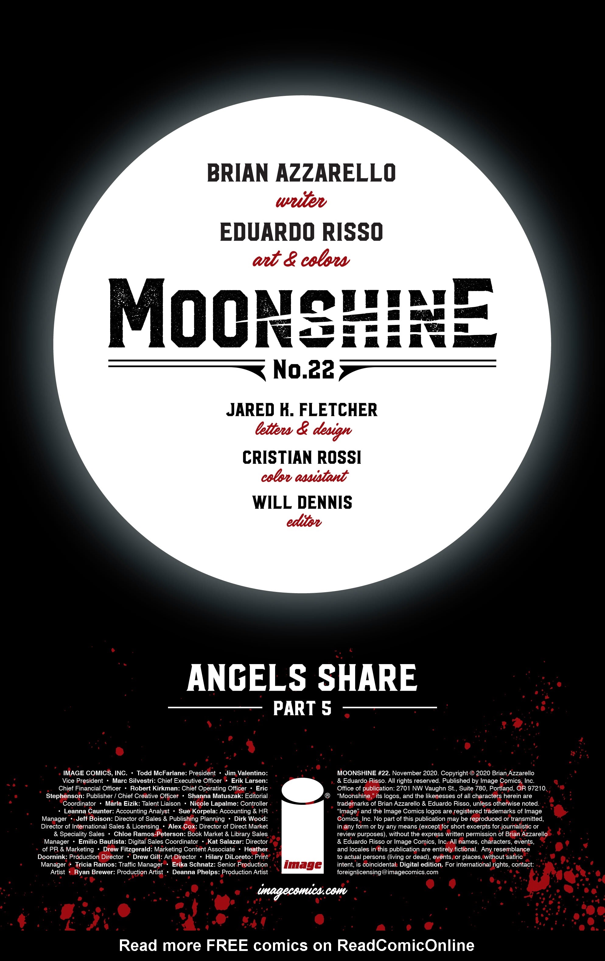 Read online Moonshine comic -  Issue #22 - 2