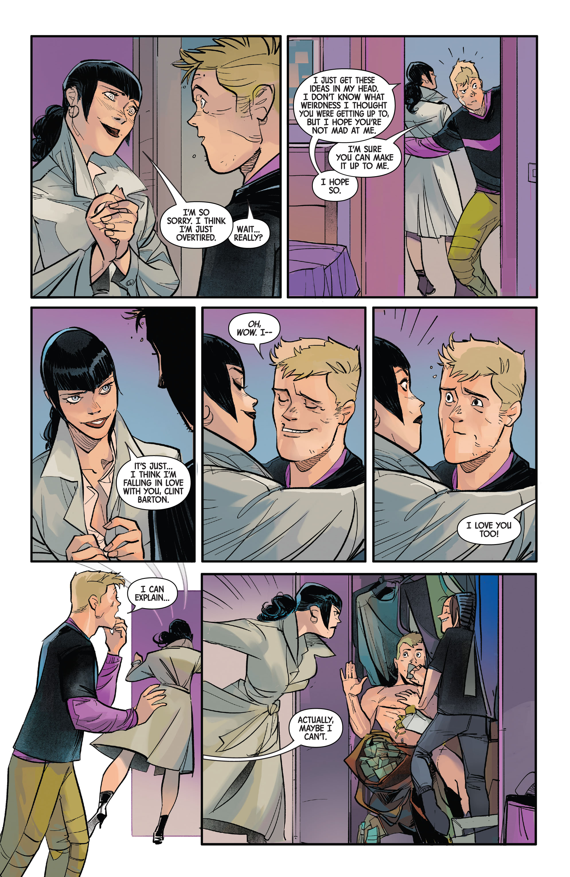 Read online Hawkeye: Freefall comic -  Issue #3 - 18