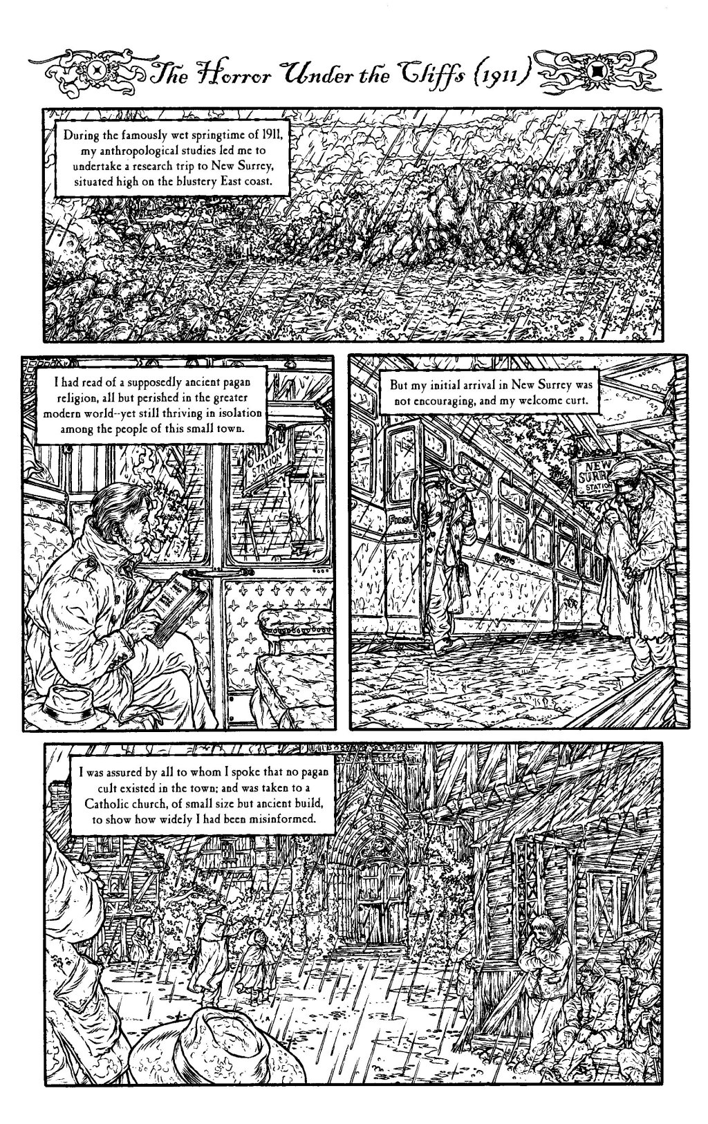 Read online Yuggoth Creatures comic -  Issue #1 - 6