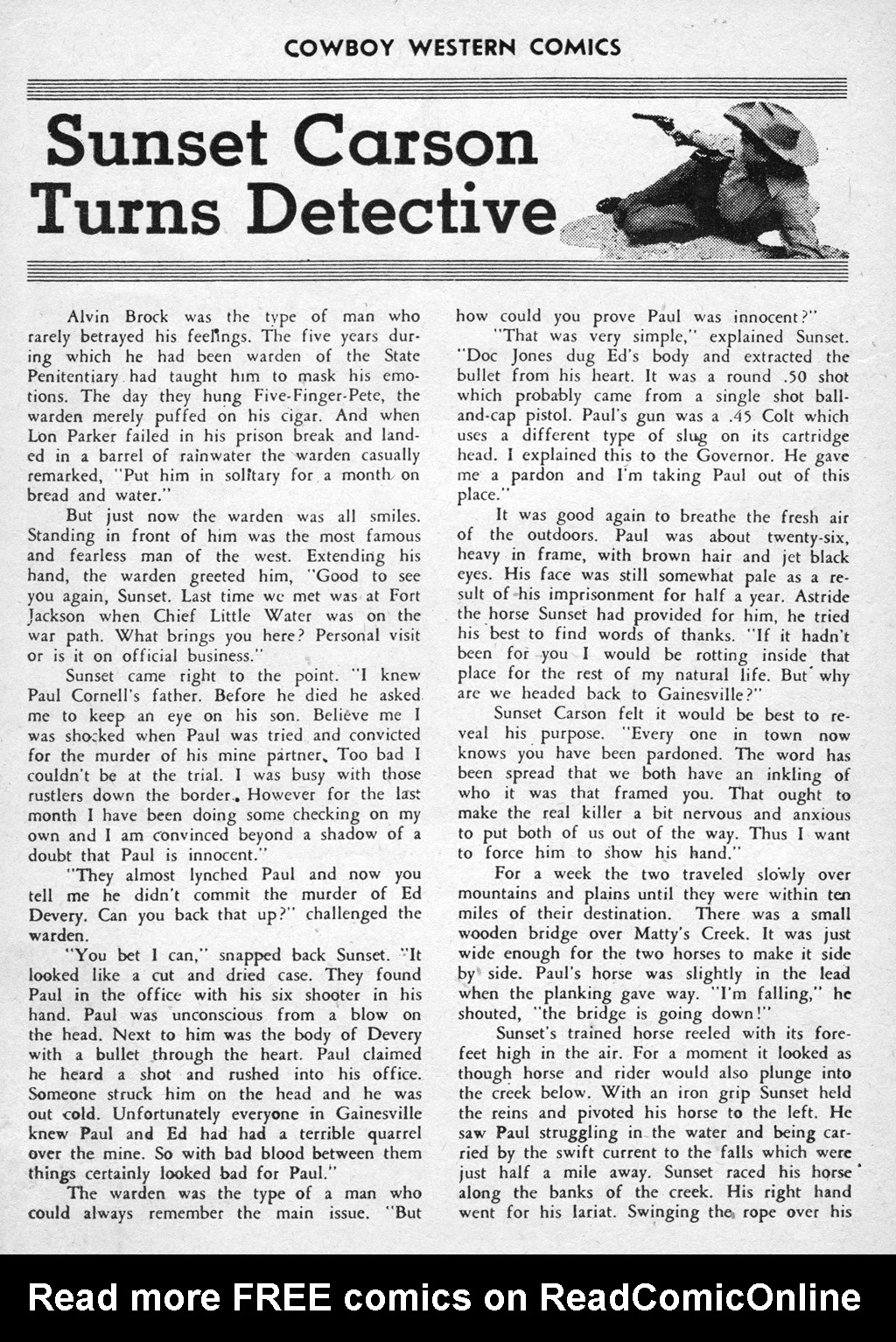 Read online Cowboy Western Comics (1948) comic -  Issue #30 - 20