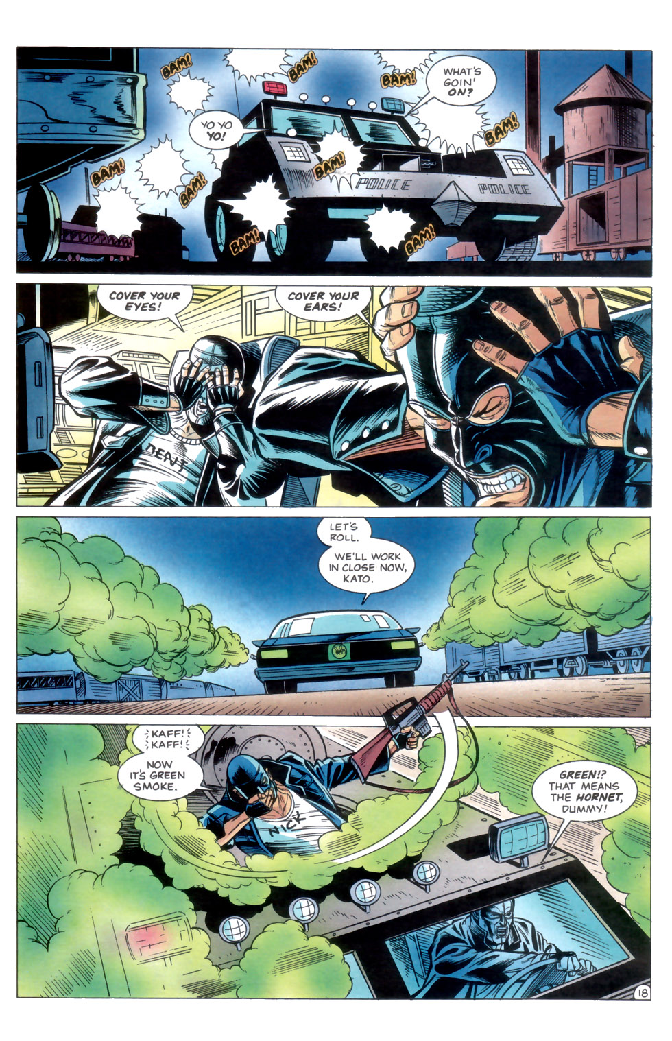 Read online The Green Hornet (1991) comic -  Issue #8 - 19