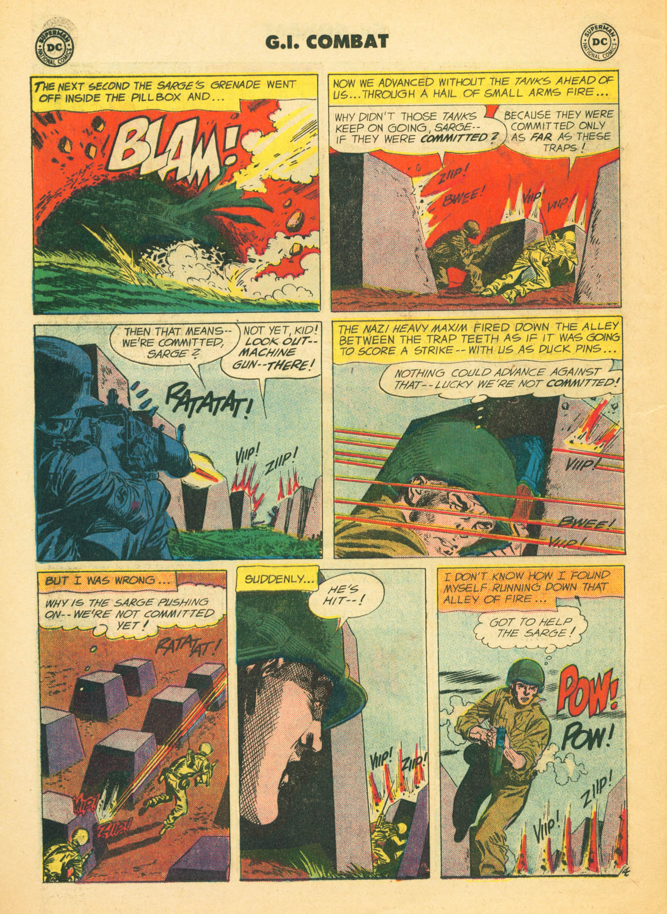 Read online G.I. Combat (1952) comic -  Issue #74 - 30