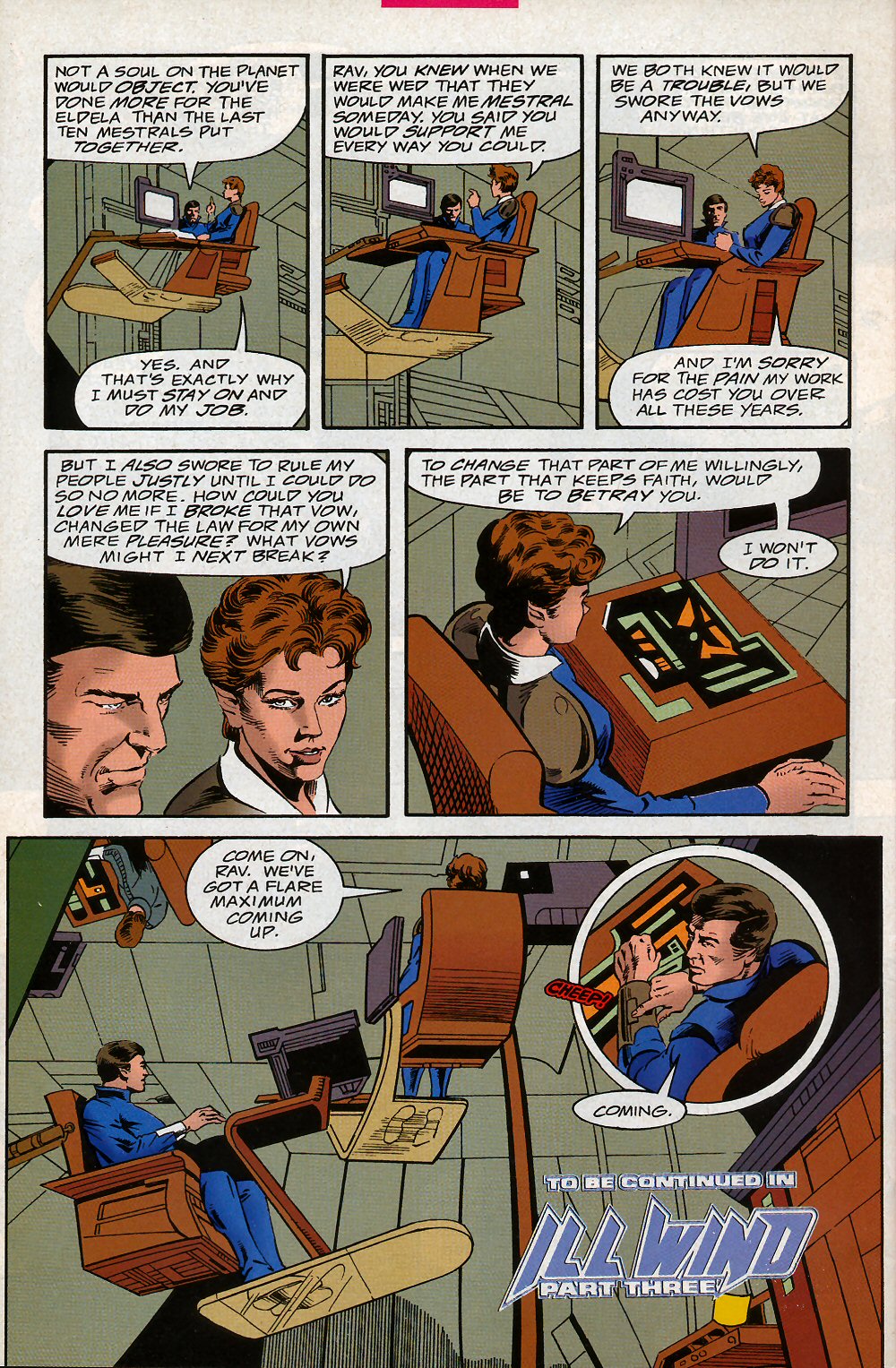 Read online Star Trek: The Next Generation - Ill Wind comic -  Issue #2 - 27