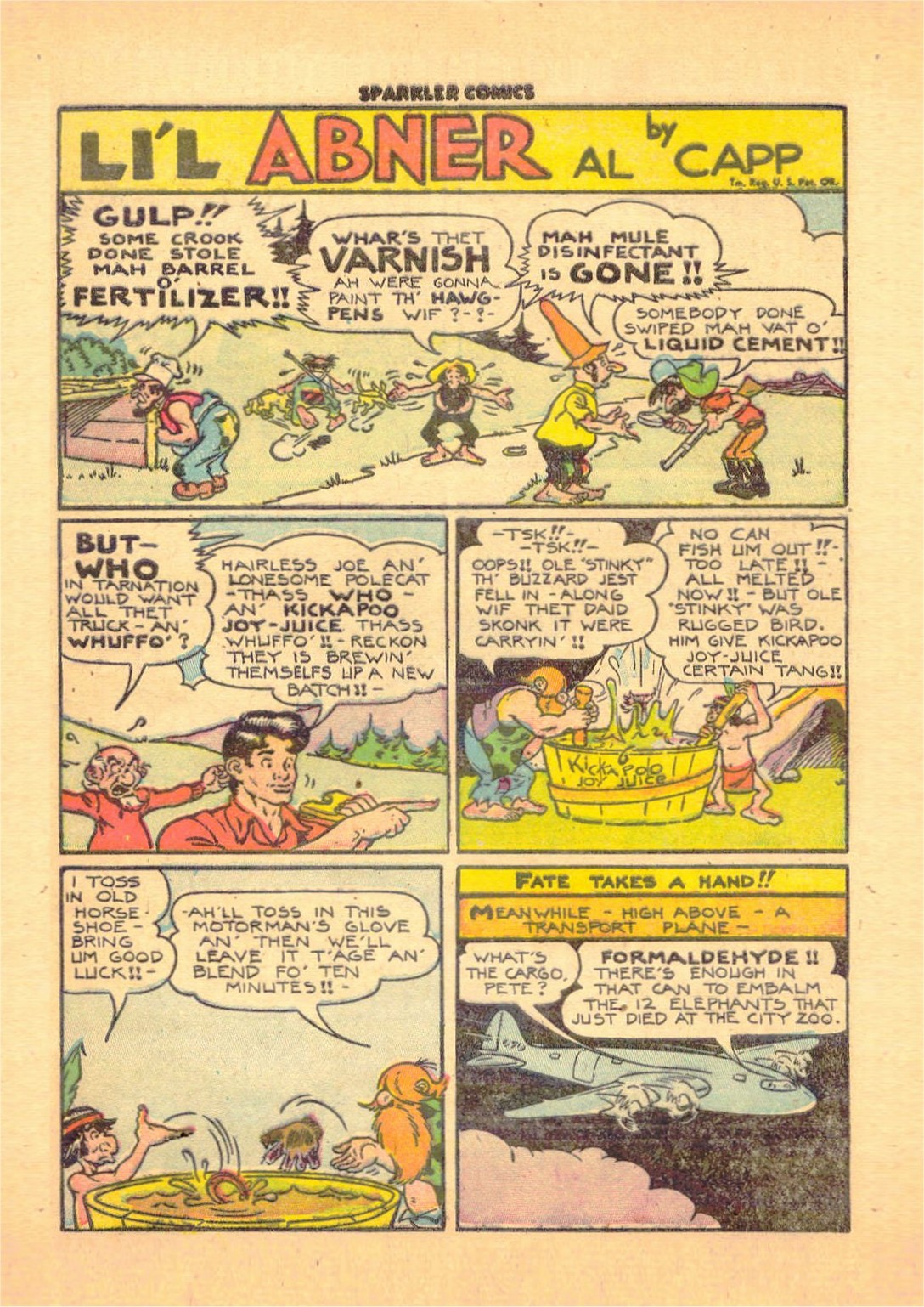 Read online Sparkler Comics comic -  Issue #76 - 13