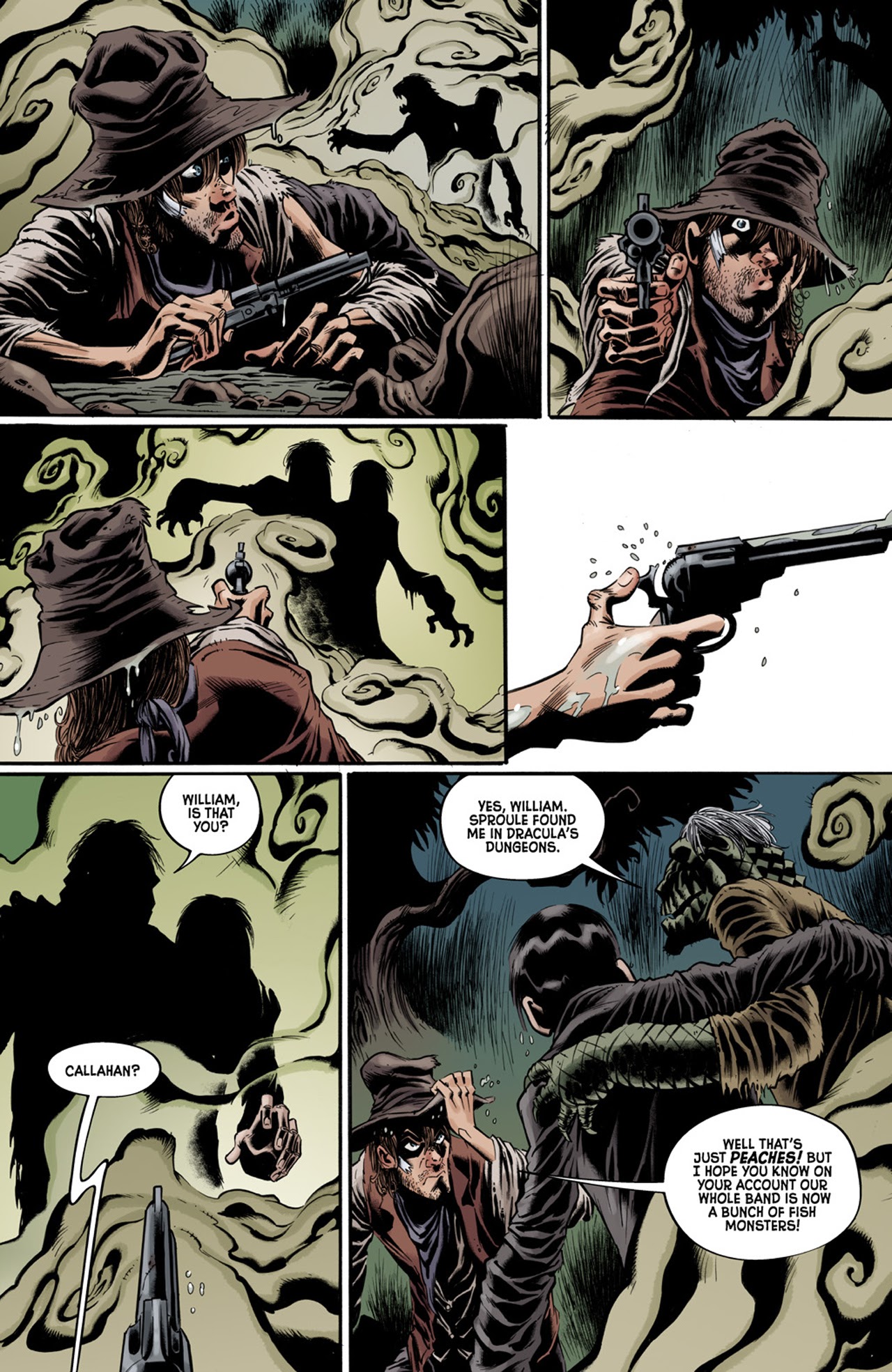 Read online Billy the Kid's Old Timey Oddities and the Orm of Loch Ness comic -  Issue #3 - 12