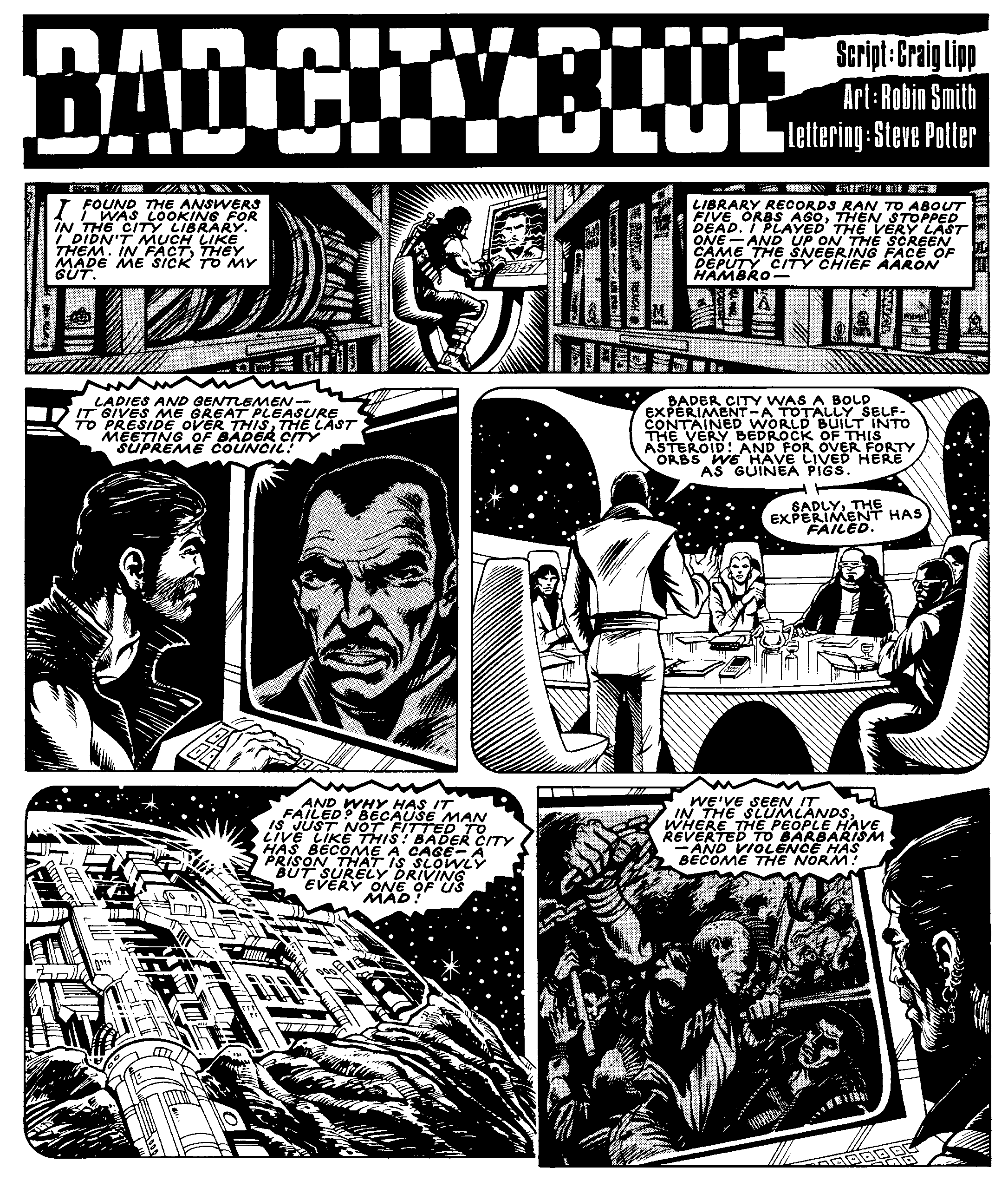 Read online Bad City Blue comic -  Issue # Full - 24