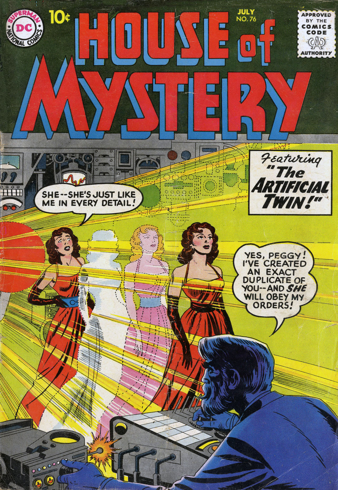 Read online House of Mystery (1951) comic -  Issue #76 - 1