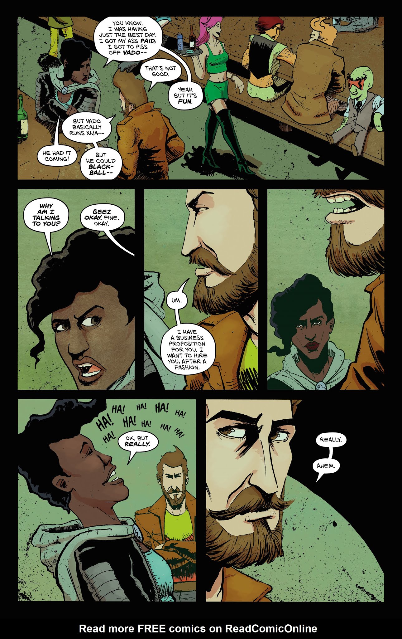 Read online Vagrant Queen comic -  Issue #1 - 12