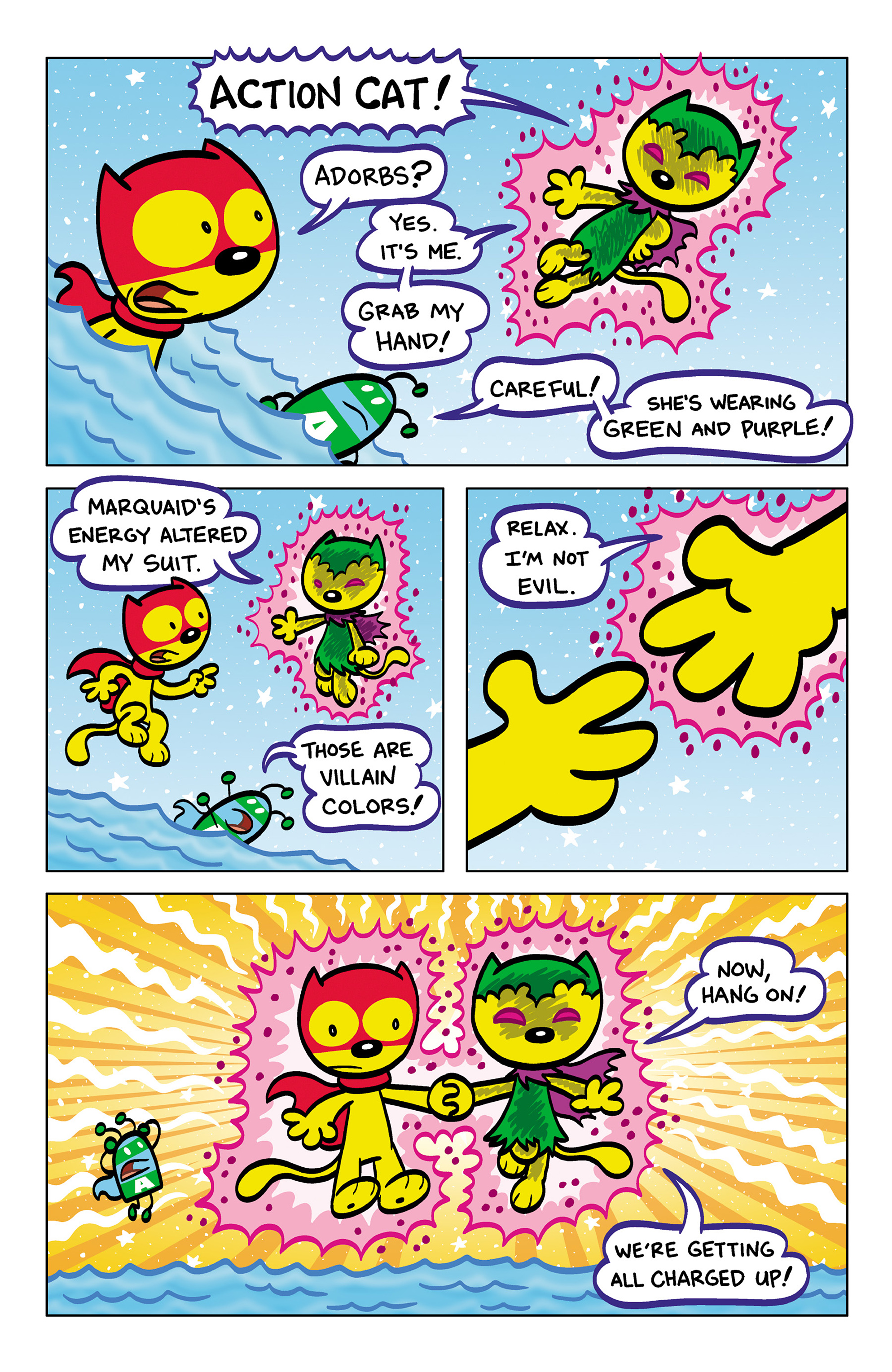 Read online Aw Yeah Comics: Action Cat & Adventure Bug comic -  Issue #4 - 21