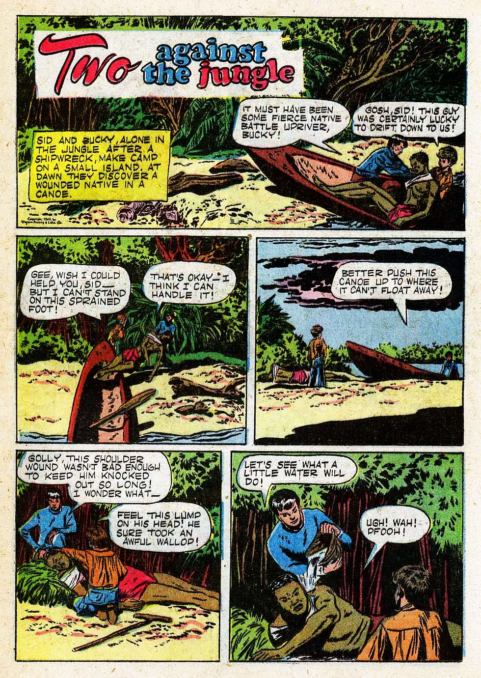 Read online Tarzan (1948) comic -  Issue #13 - 45