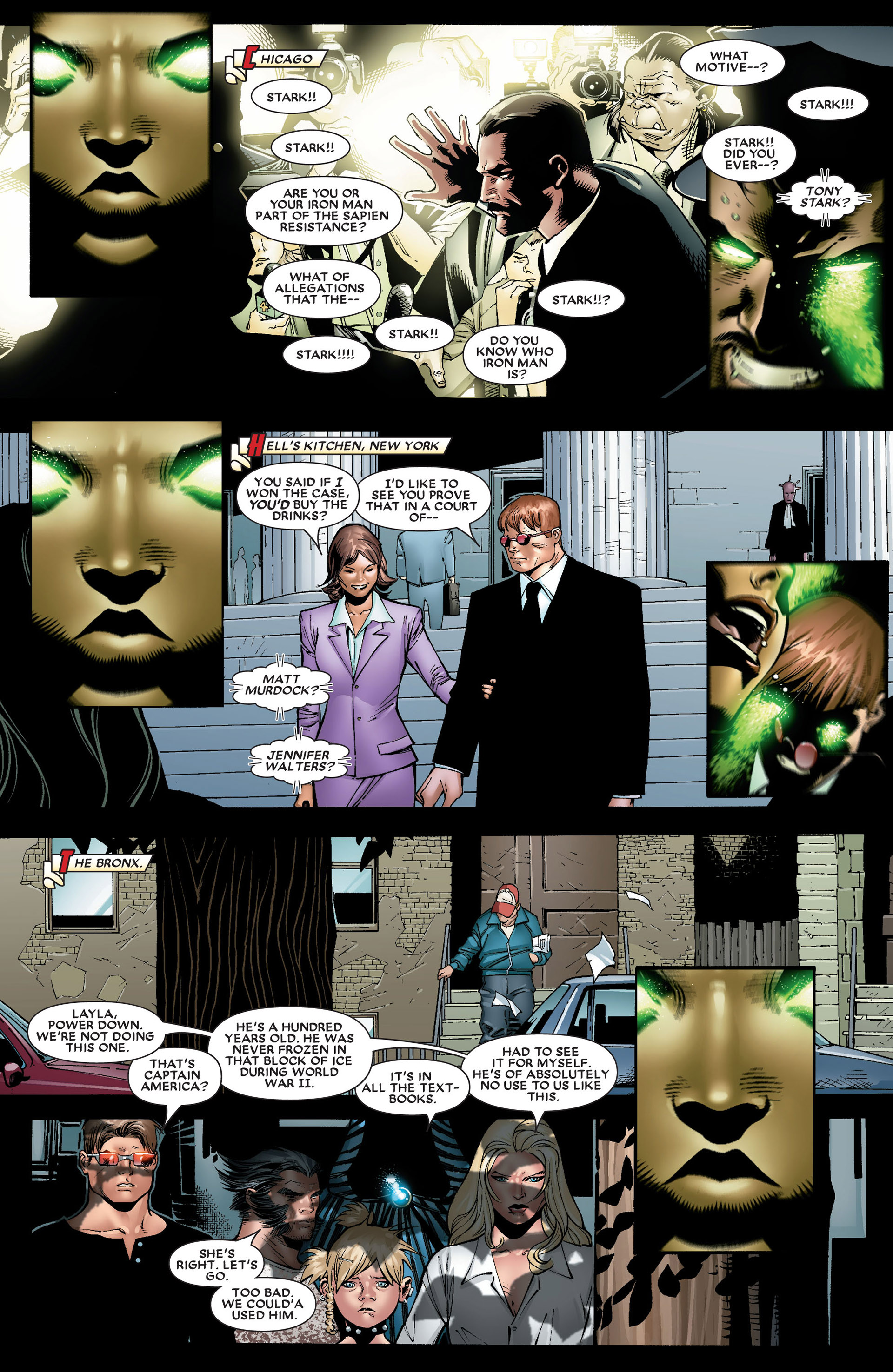 Read online House of M (2005) comic -  Issue #5 - 13