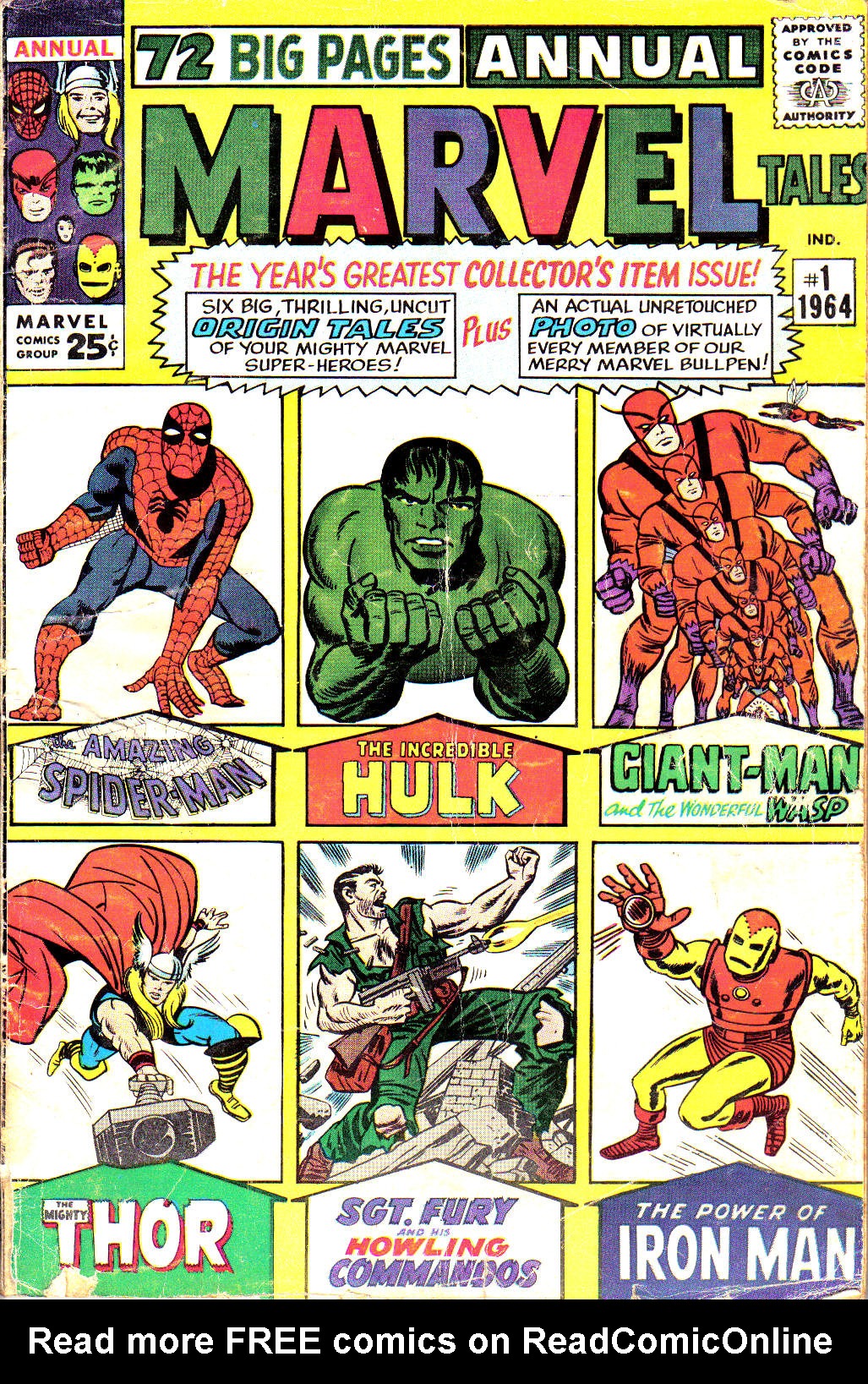 Read online Marvel Tales (1964) comic -  Issue #1 - 1