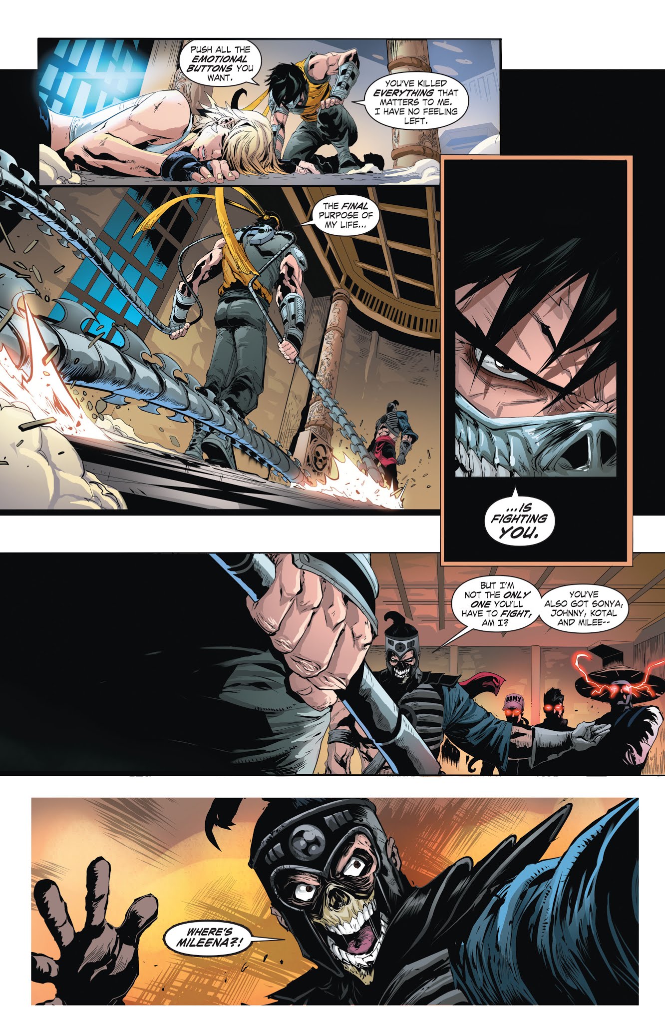 Read online Mortal Kombat X [I] comic -  Issue # _TPB 3 - 74