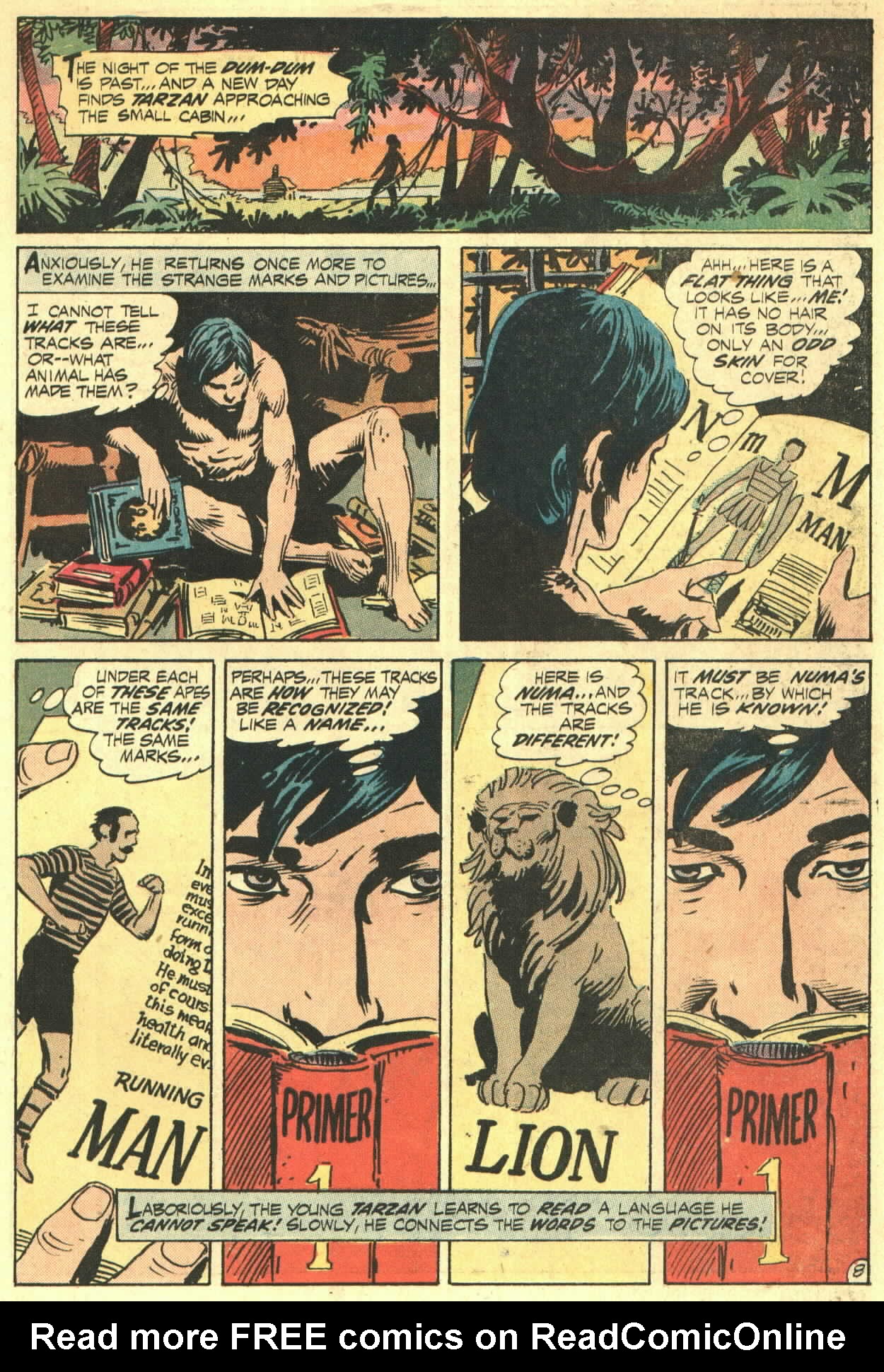 Read online Tarzan (1972) comic -  Issue #208 - 9