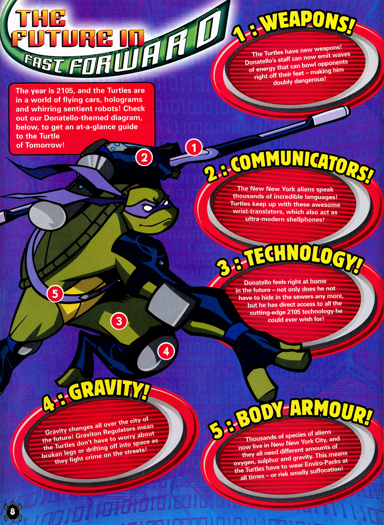 Read online Teenage Mutant Ninja Turtles Comic comic -  Issue #4 - 7