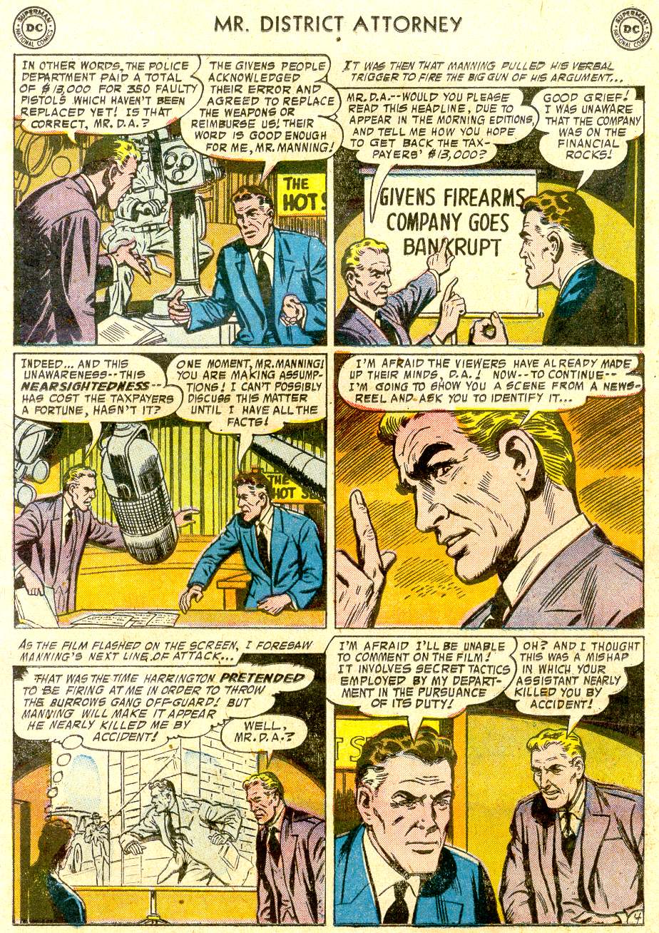 Read online Mr. District Attorney comic -  Issue #58 - 17