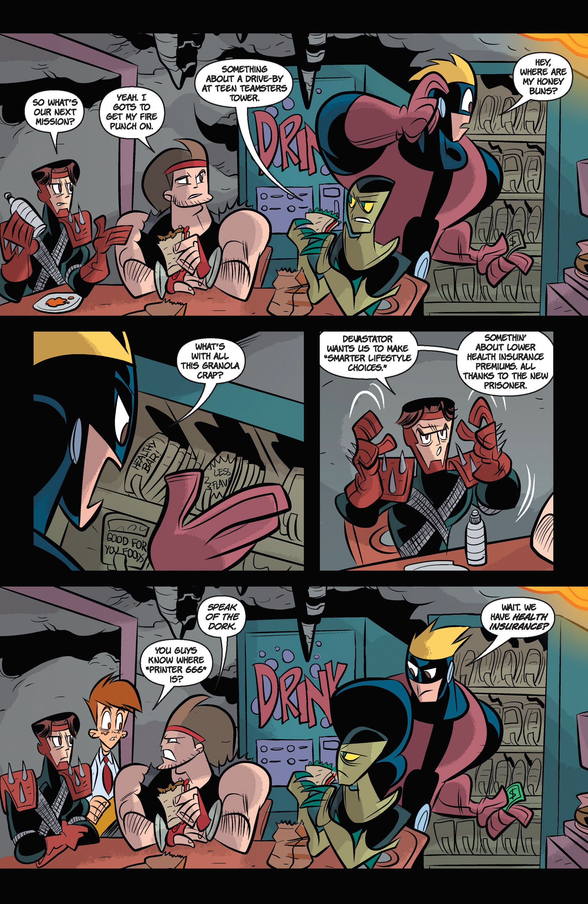 Read online Super Human Resources comic -  Issue #3 - 13