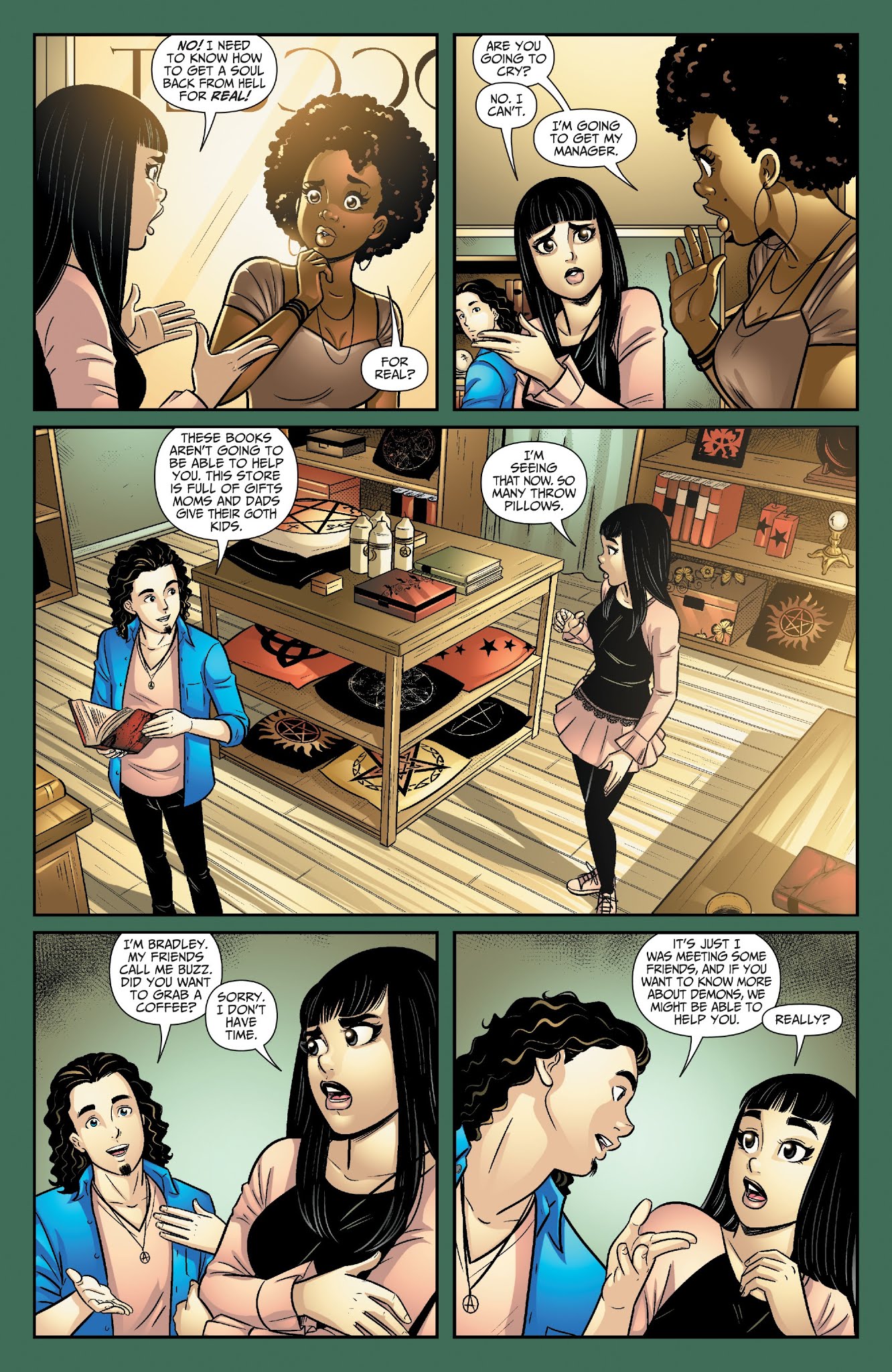 Read online Exorsisters comic -  Issue #3 - 12